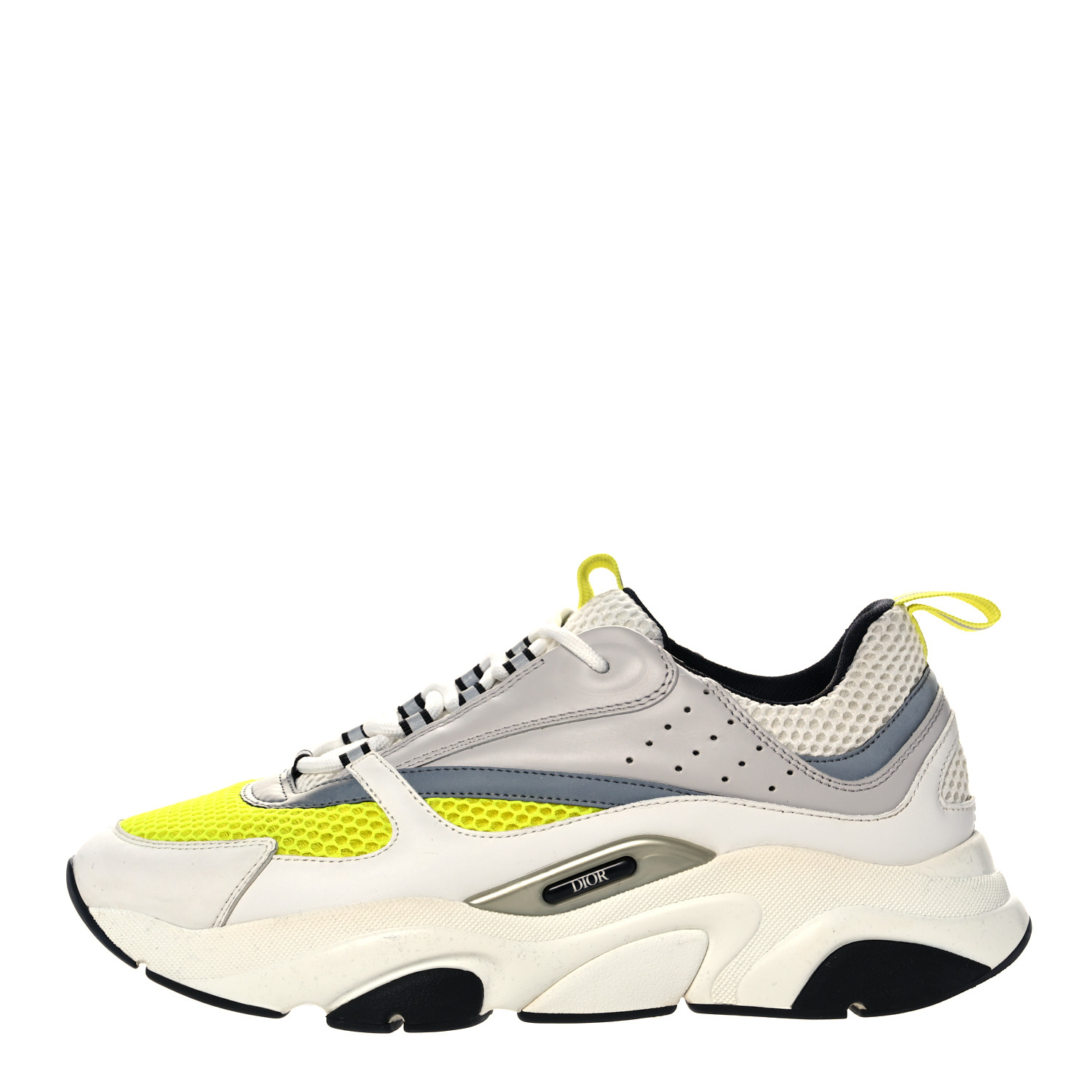CHRISTIAN DIOR Technical Mesh Calfskin Mens B22 Sneakers 43
