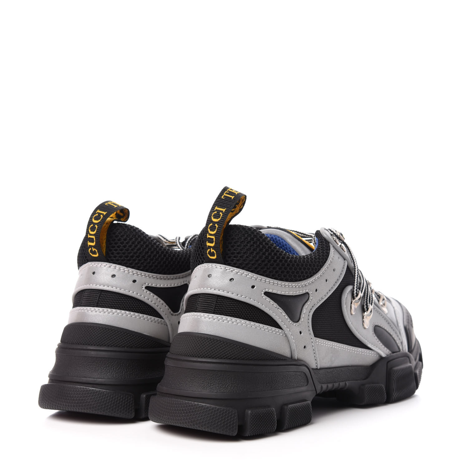 GUCCI X SEGA Technical Canvas Calfskin Reflective Mens