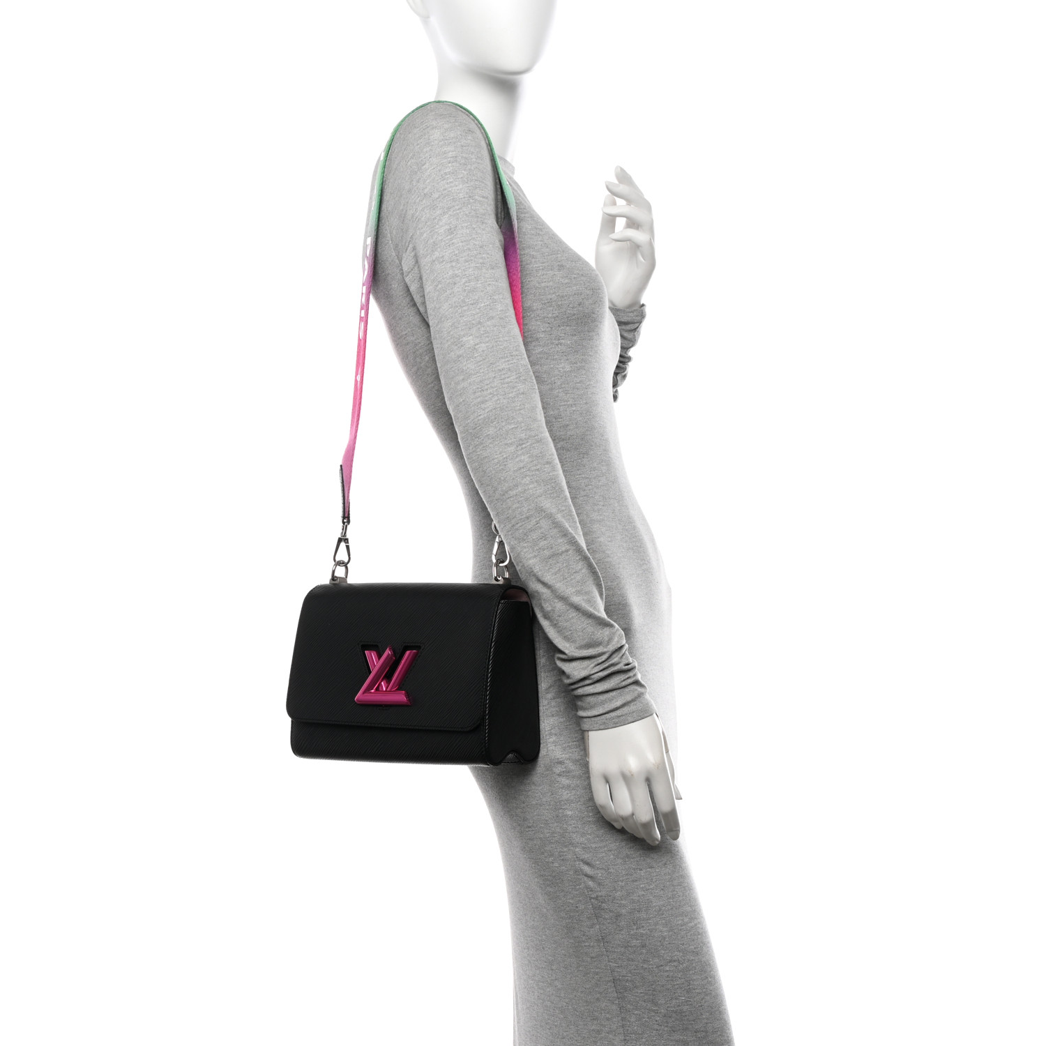 ROSE Louis Vuitton エピレザー バッグ ブラック 71cec879bb470fa29aa9a82fc6a6b0