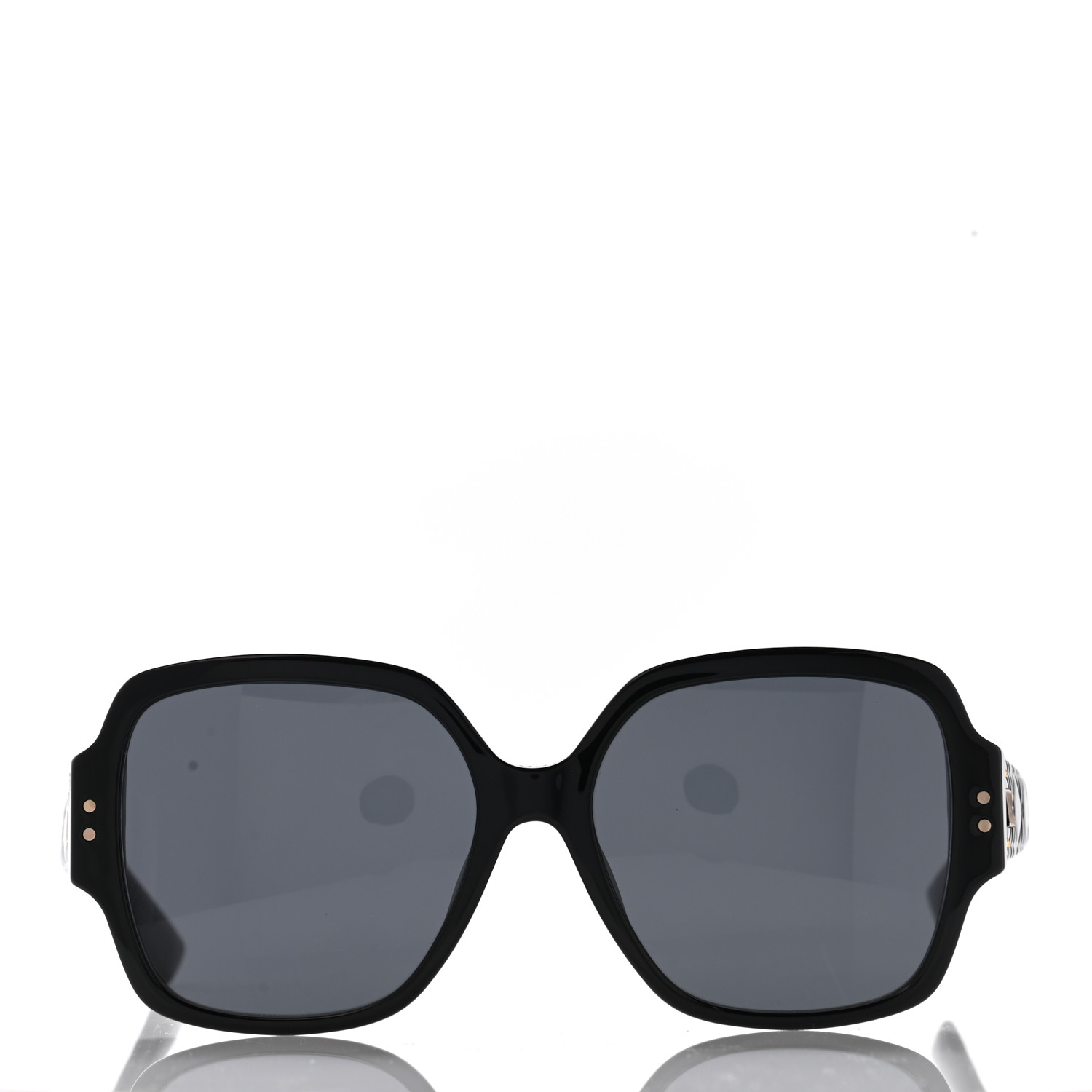 Christian Dior Lady Dior Studs 5 サングラス CHRISTIAN DIOR Lady Dior Studs 5F Sunglasses Black 900004