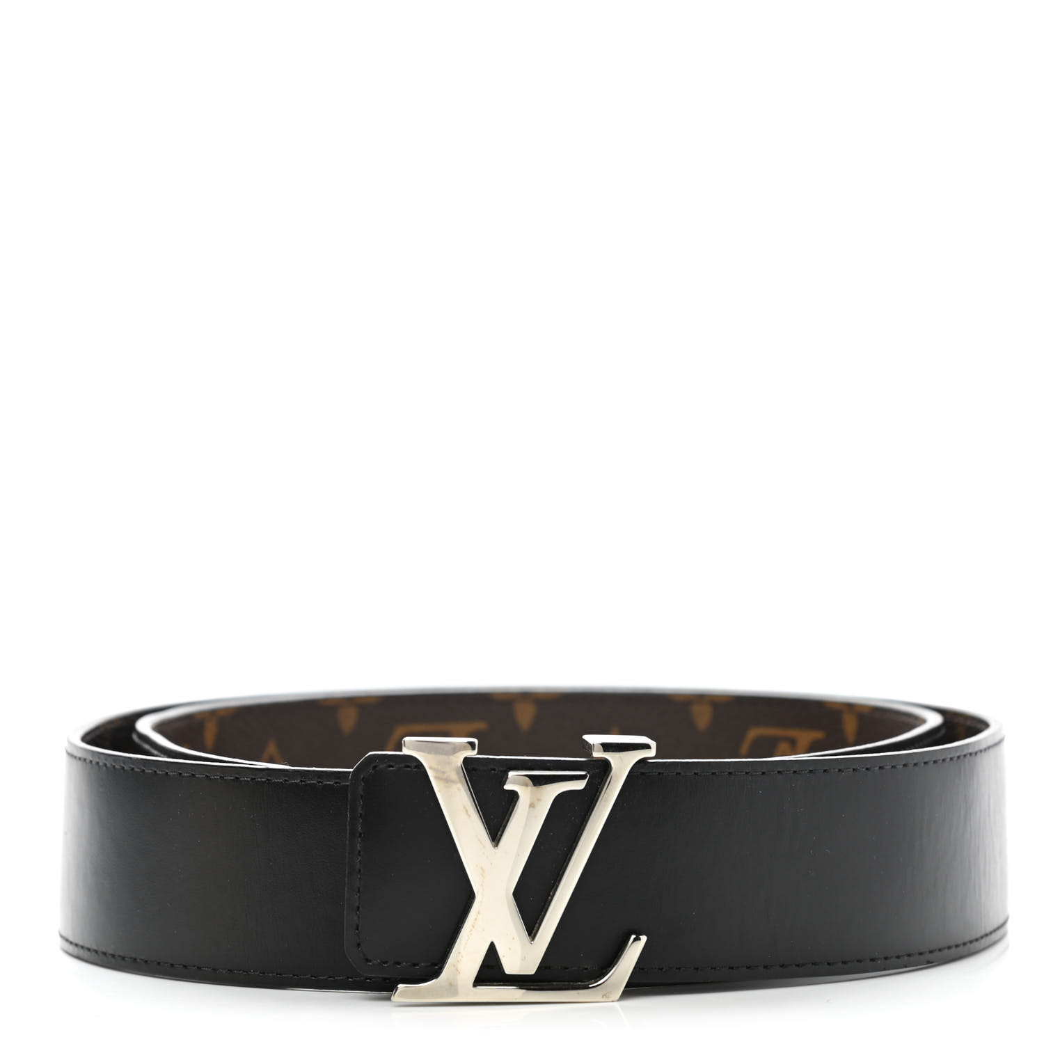 Louis Vuitton ベルト 95/38 Louis Vuitton Reversible Belt Black/ Brown Size 95/38 | eBay