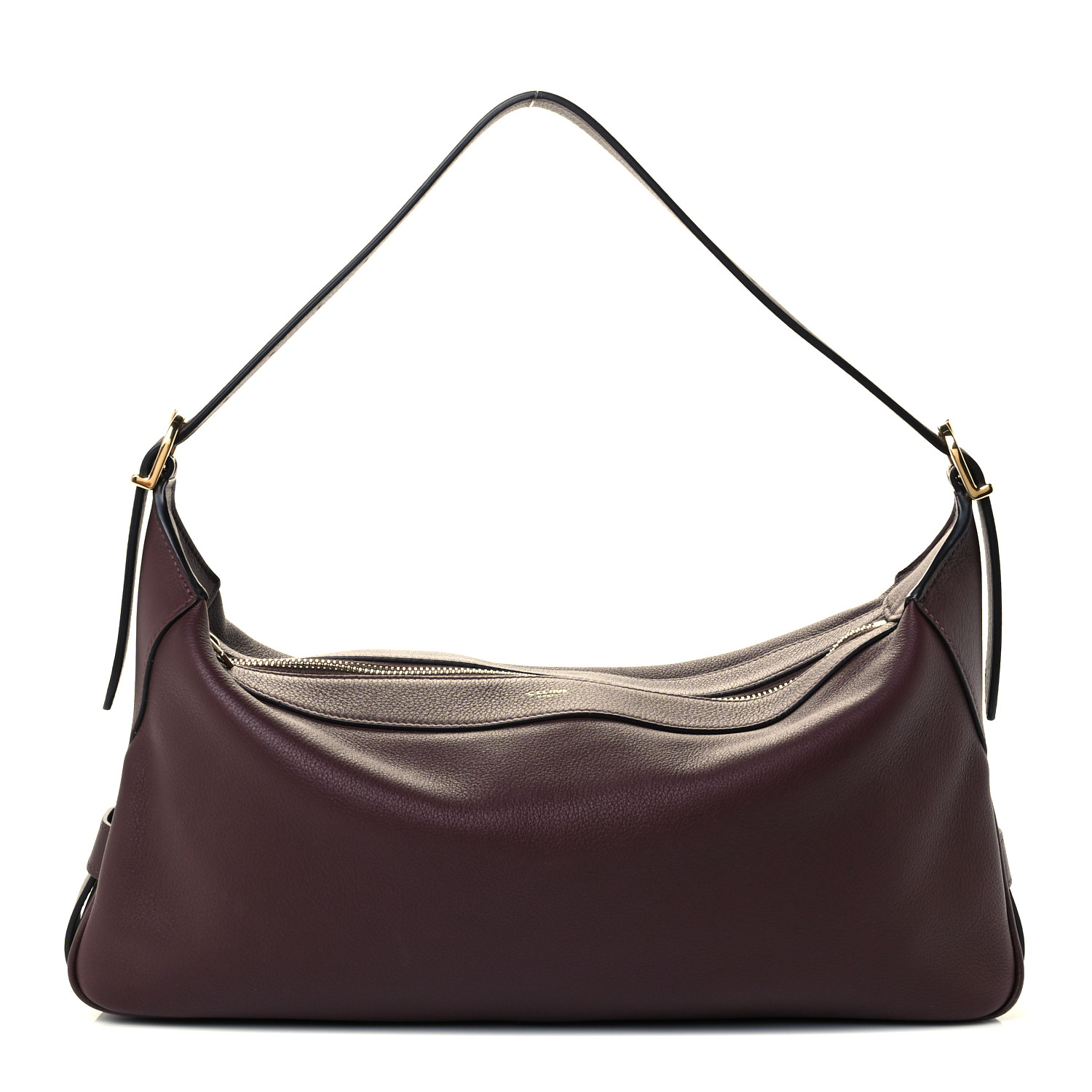 【VIPセール】CELINE 現地アウトレット価格！Romy Bag Medium Celine Tan Calfskin Romy Supple Medium Shoulder Bag