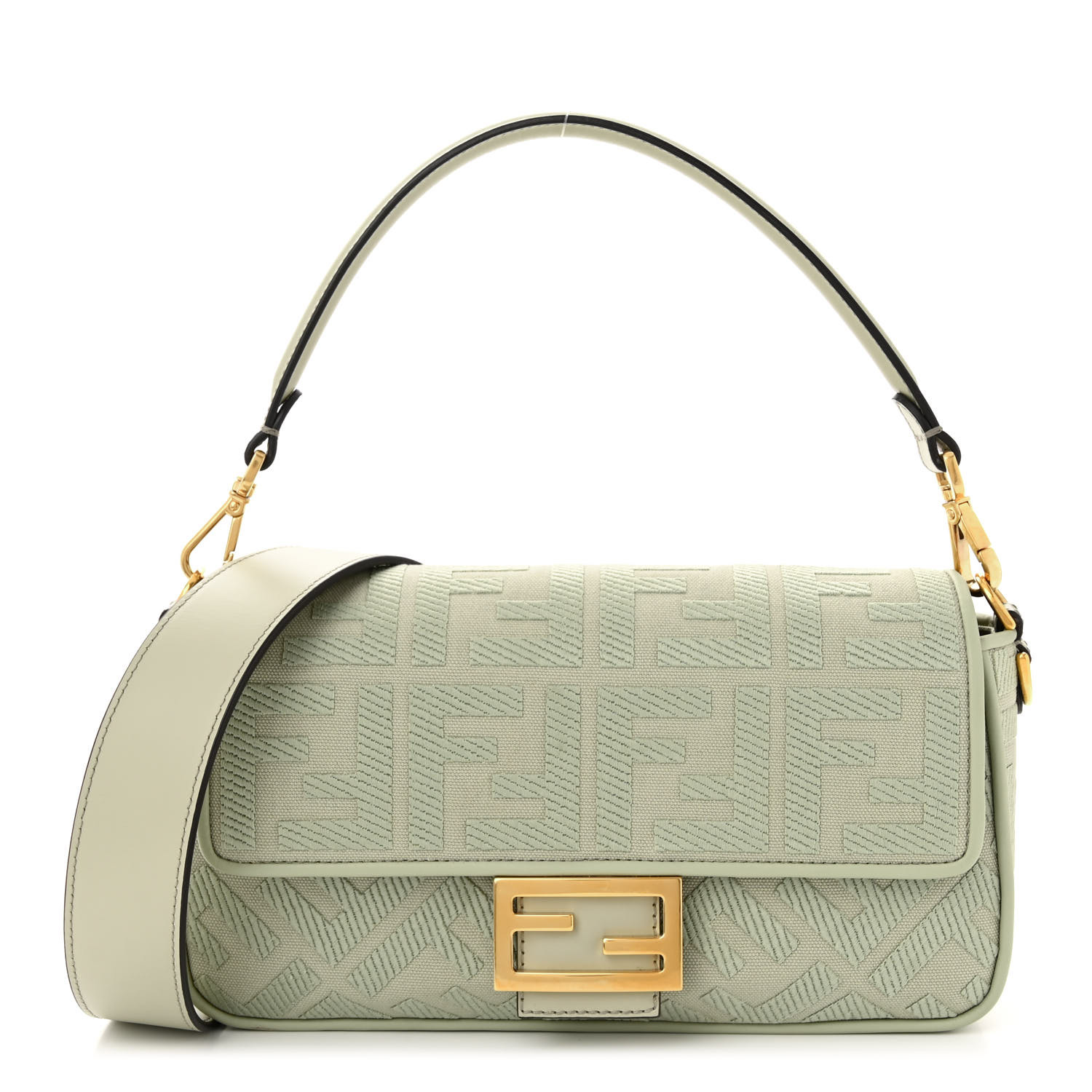 【Fendi】Baguette FF Motif Card Holder - Green / Fendi Baguette Ff Motif Card Holder Green | eBay