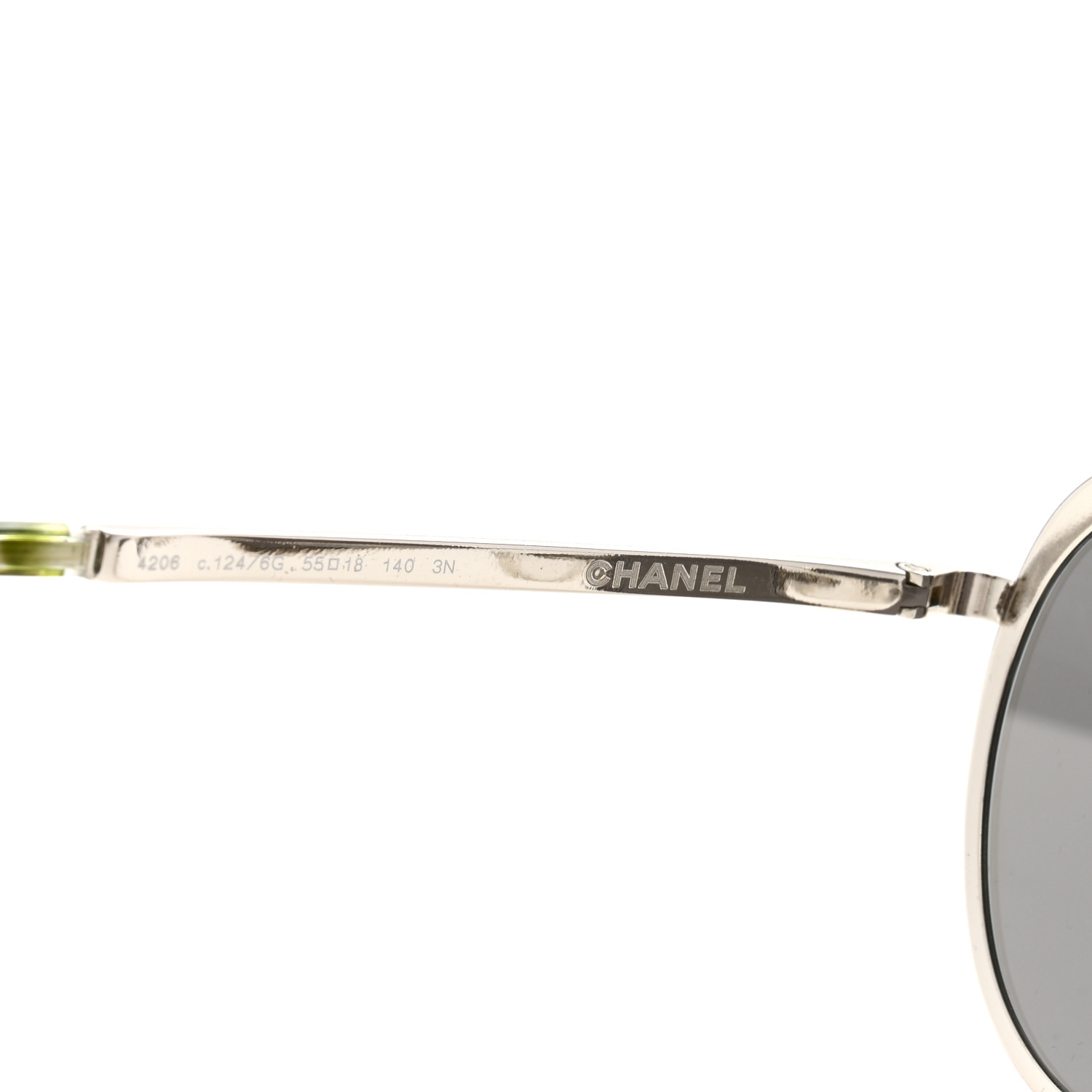 シャネルサングラス4206 CHANEL Round Spring Sunglasses 4206 Silver 1671675