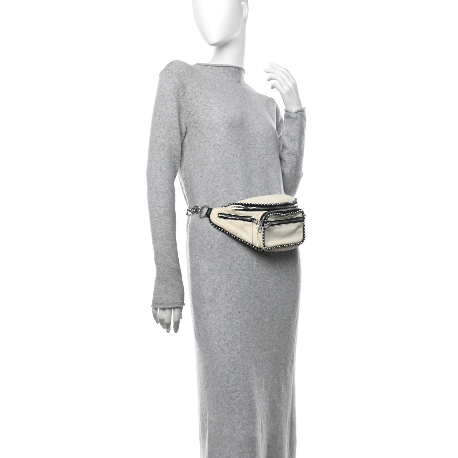 ALEXANDER WANG ATTICAラインストーンクロスボディベルトバッグ Alexander Wang Rhinestone Belt Bag – The Closet New York