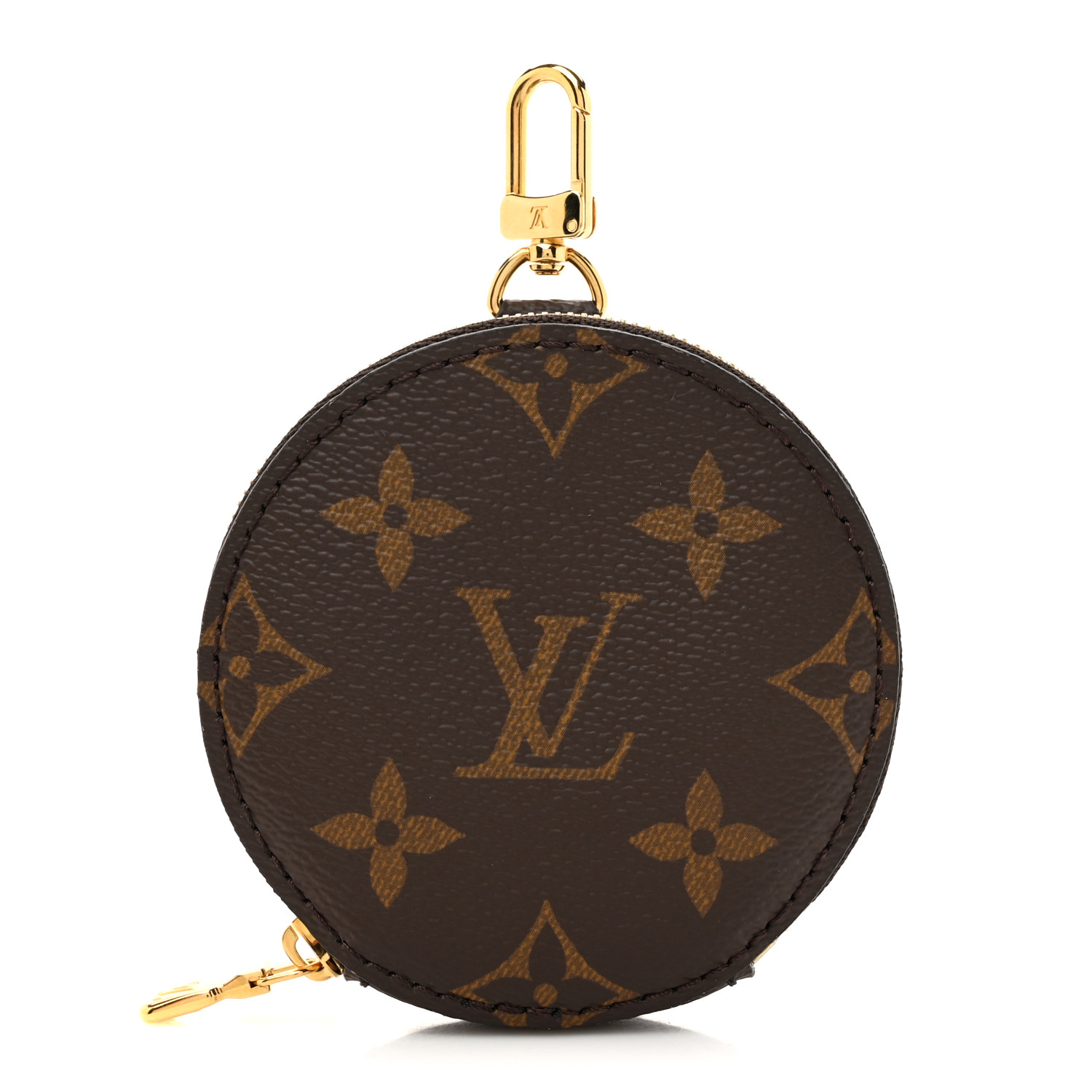LOUIS VUITTON Monogram Multi Pochette Accessories Round Coin