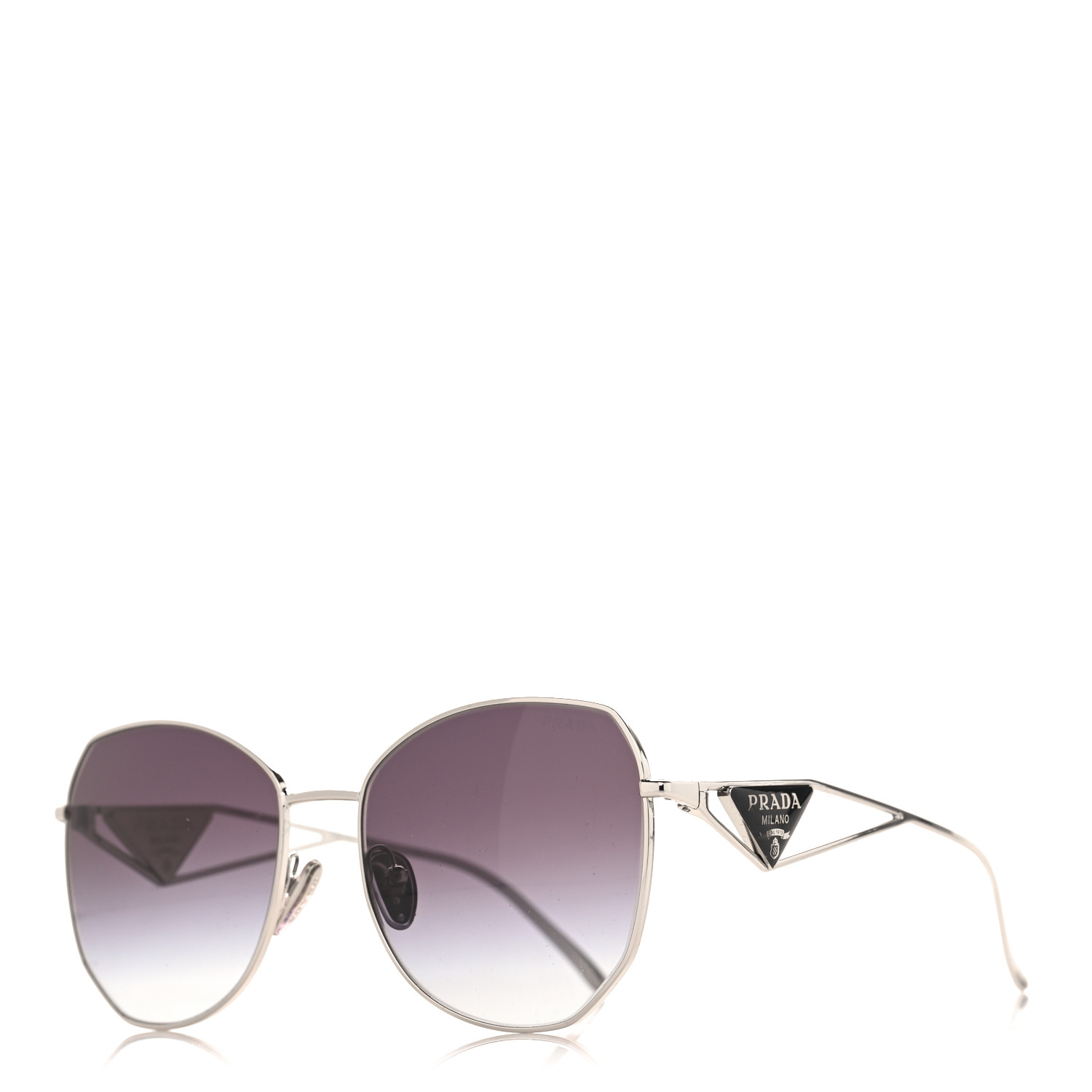 PRADAのサングラス SPR57Y Gradient Anthracite Gray To Cammeo Beige Lenses Sunglasses