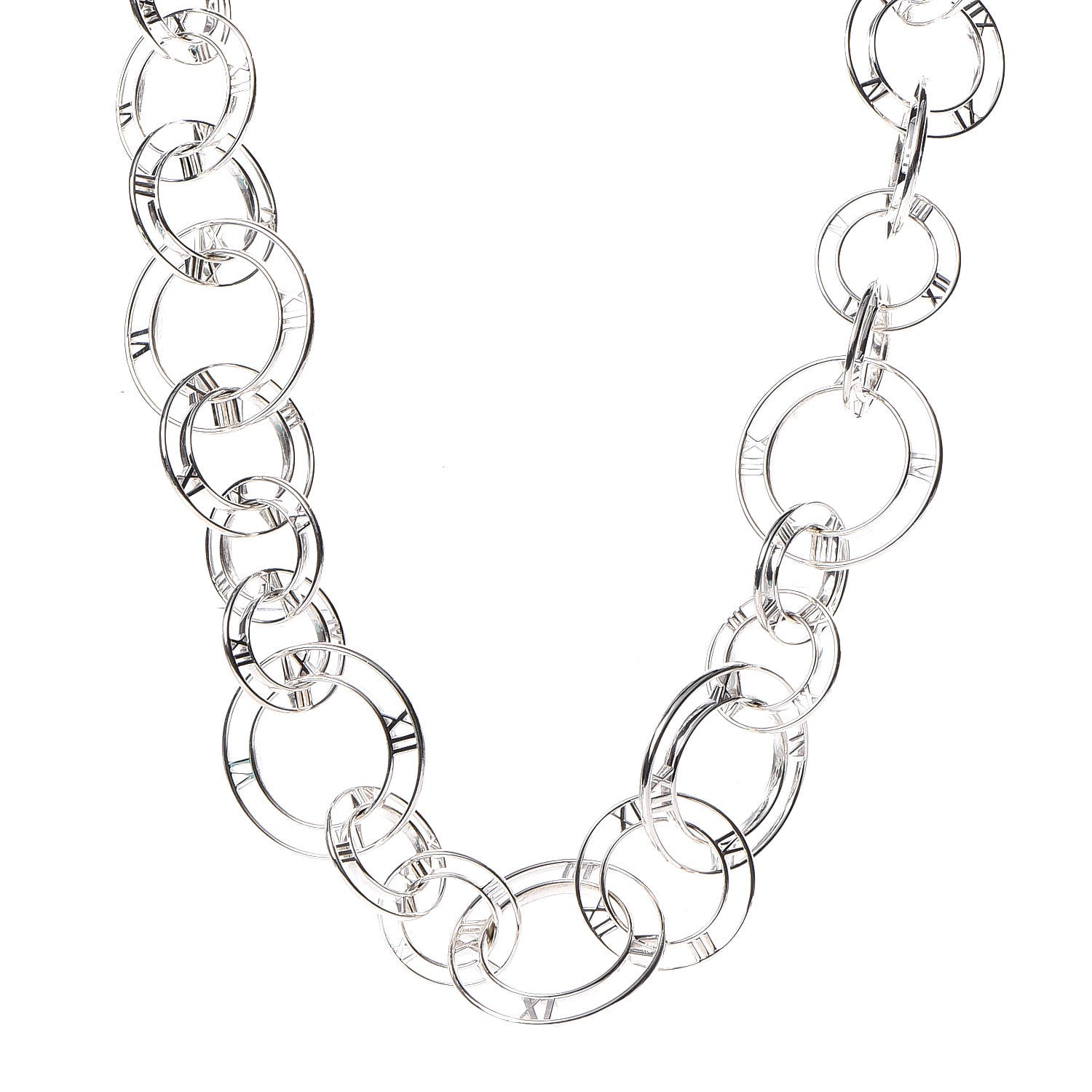 TIFFANY Sterling Silver Atlas Link 