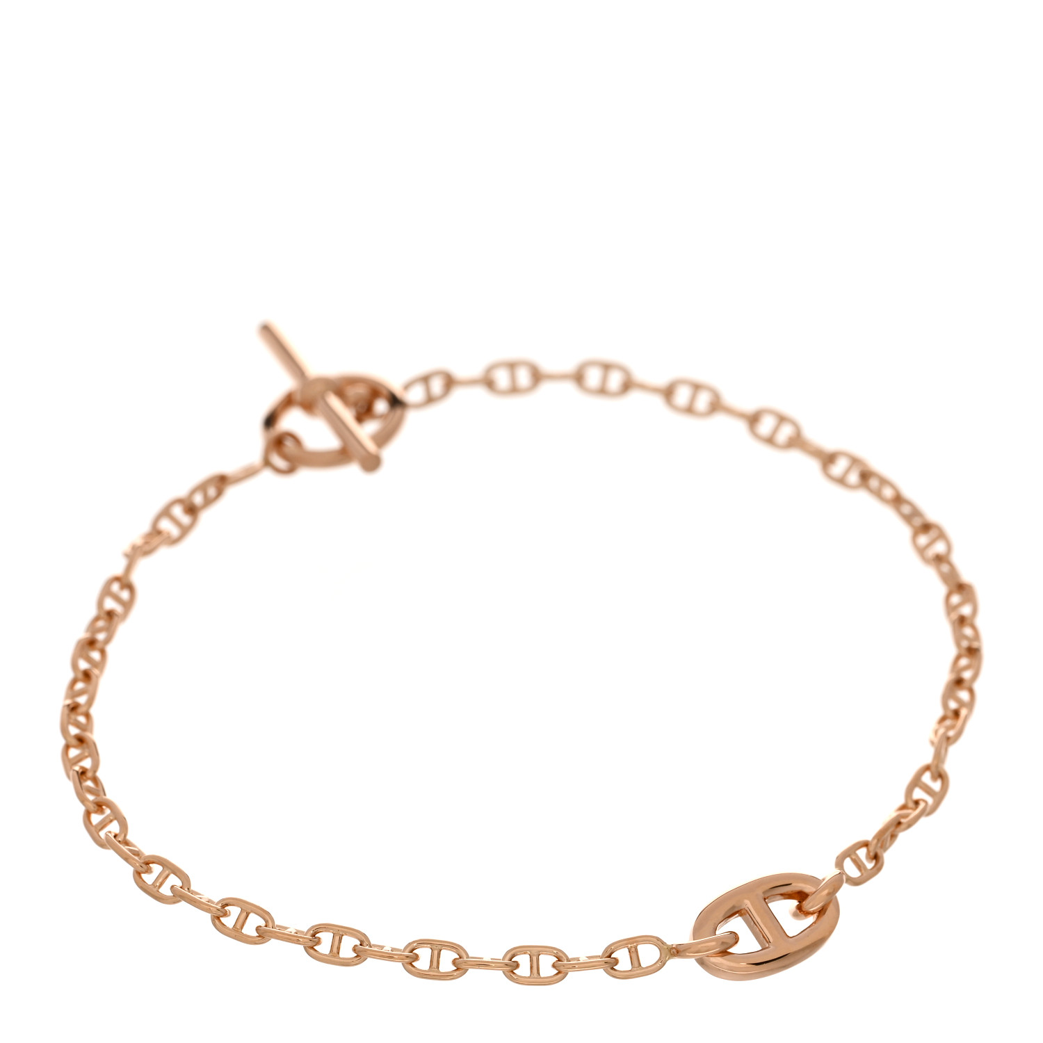 Hermès New Farandole bracelet TPM HERMES 18K Rose Gold TPM Farandole Bracelet ST 1493701