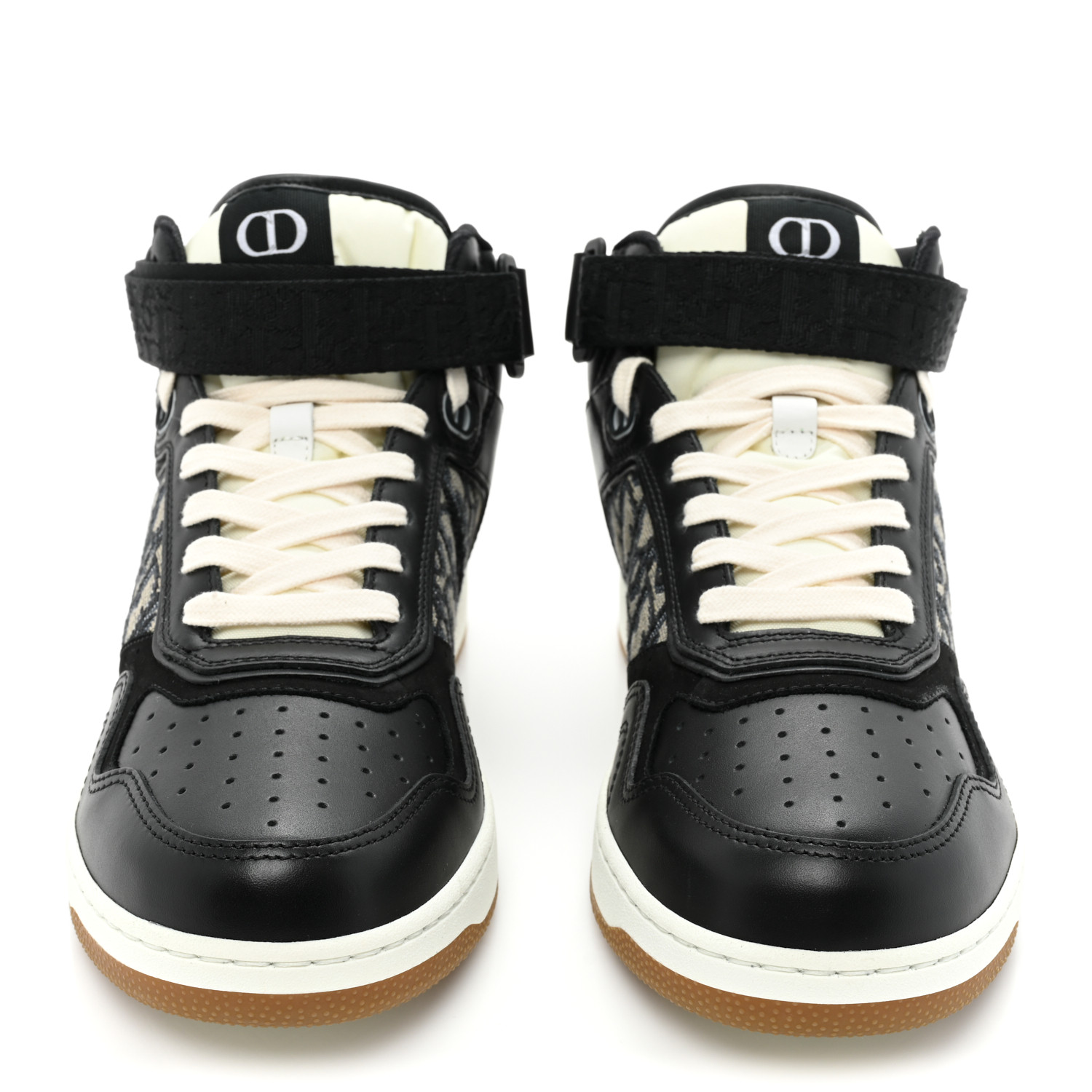 スニーカー B57 Smooth Scarf Skin&Dior Oblique Jacquard Mid-Top Sneakers CHRISTIAN DIOR Smooth Calfskin Jacquard Oblique Mens B27 Mid