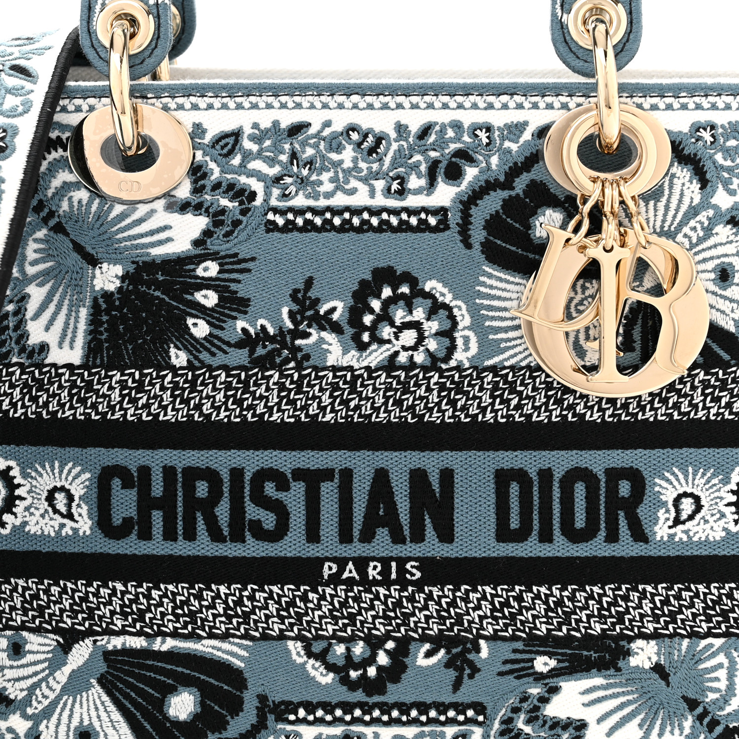Christian Dior レオパード柄バンダナ Christian Dior レオパード柄バンダナ