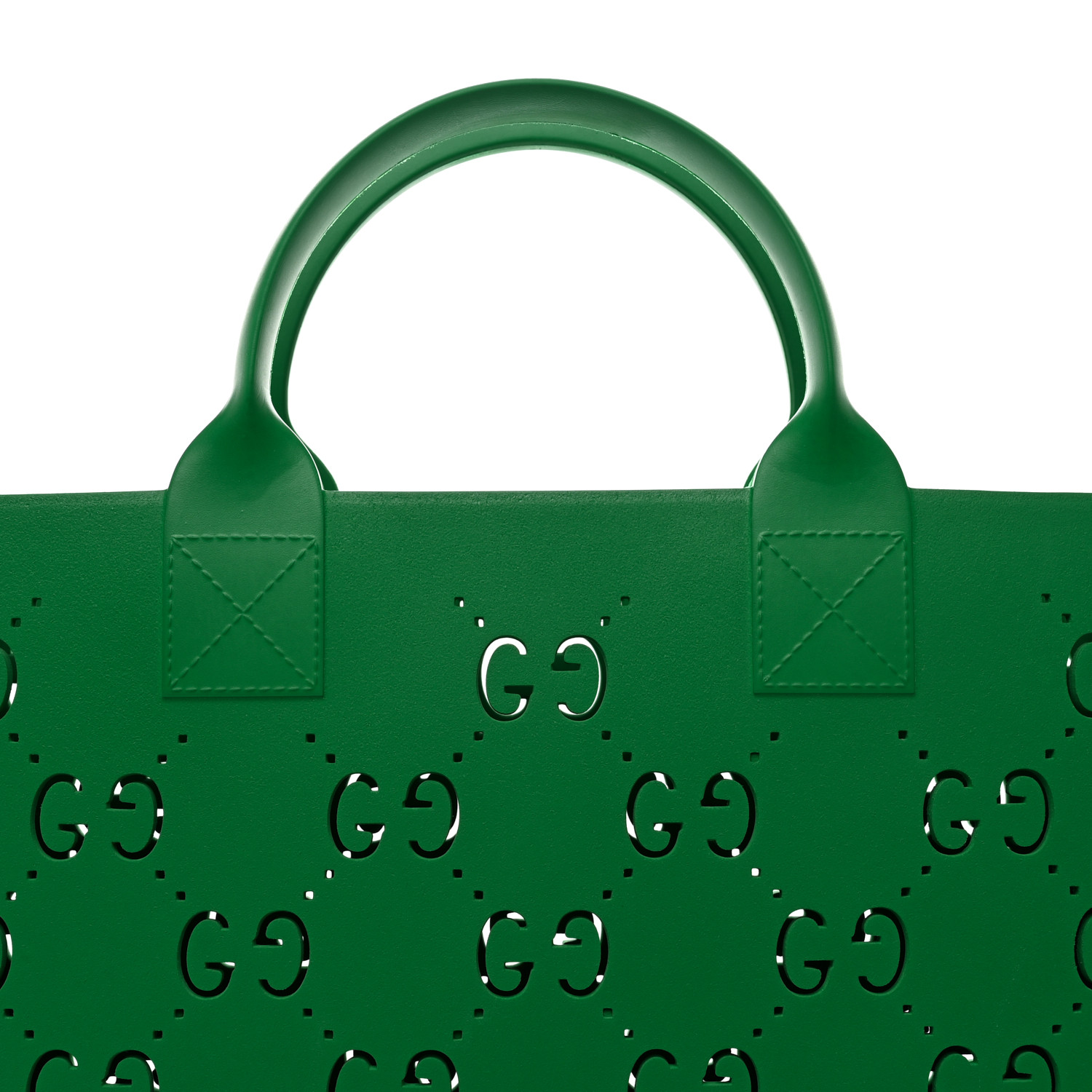 GUCCI Rubber Kids GG Tote New Shamarock 1353720 | FASHIONPHILE
