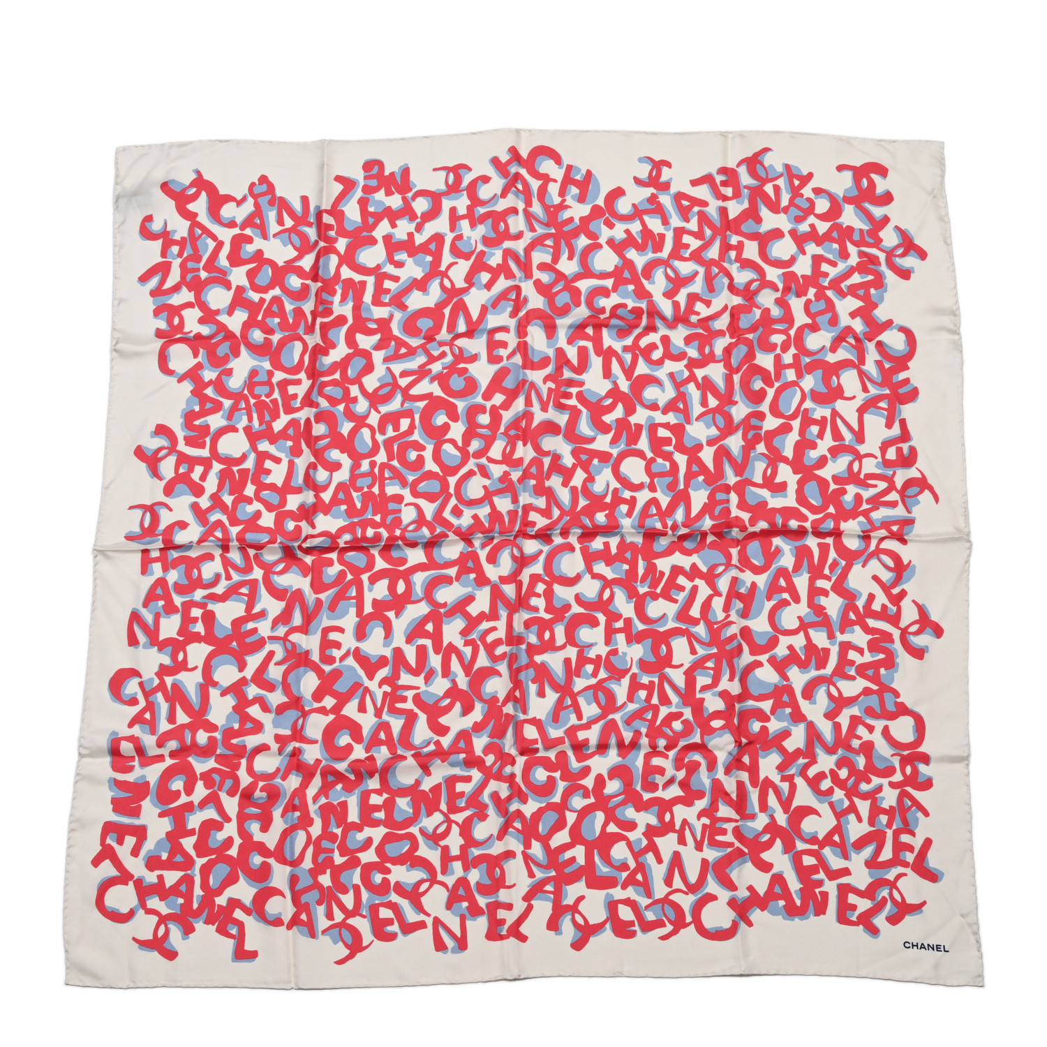 CHANEL Silk Square Scarf Multicolor 1702054 | FASHIONPHILE