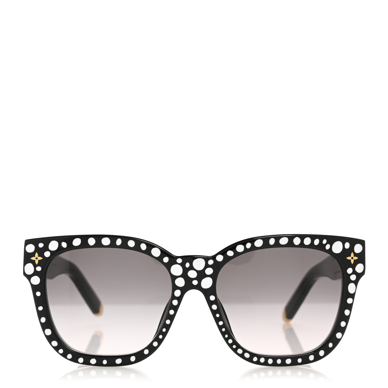 LOUIS VUITTON LV X YK Acetate Painted Dots Sunglasses Z1903E