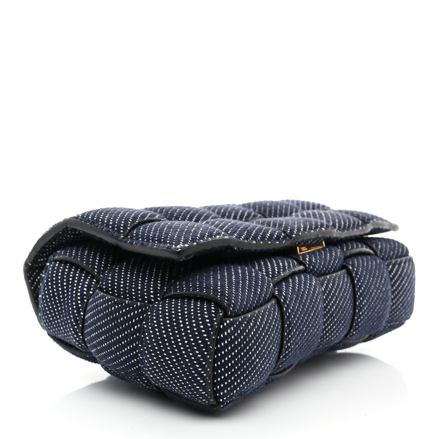 hidehidehide 　Bottega Veneta BOTTEGA VENETA Denim Maxi Intrecciato Padded Cassette High