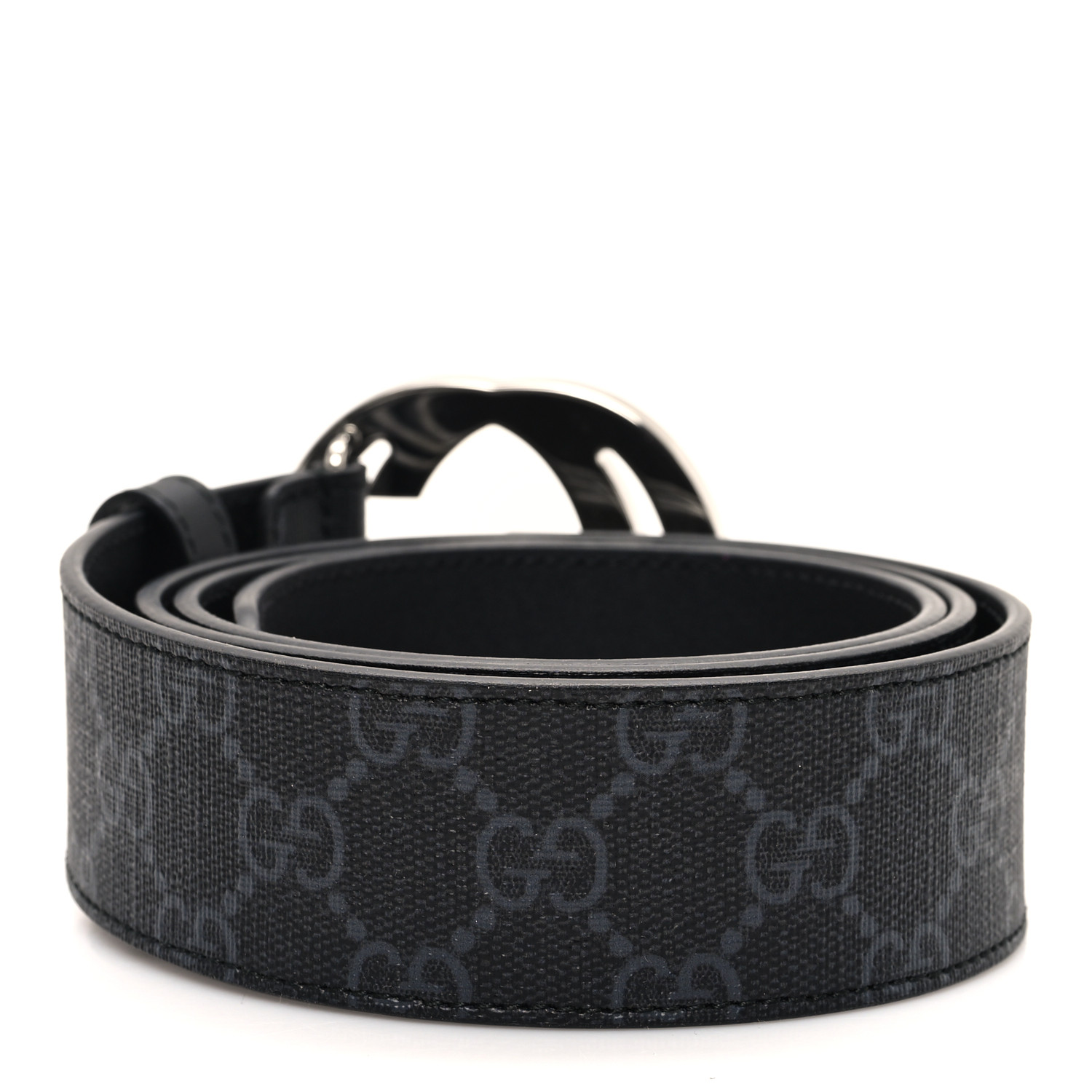 GUCCI GG Supreme Monogram Selleria Calfskin Interlocking G