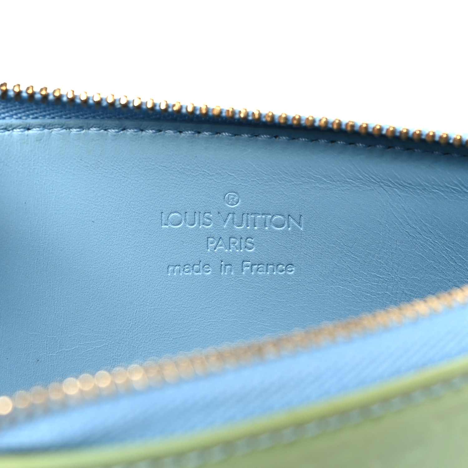 LOUIS VUIUON ヴェルニ LOUIS VUITTON Vernis Lexington Pochette Baby Blue 1700181