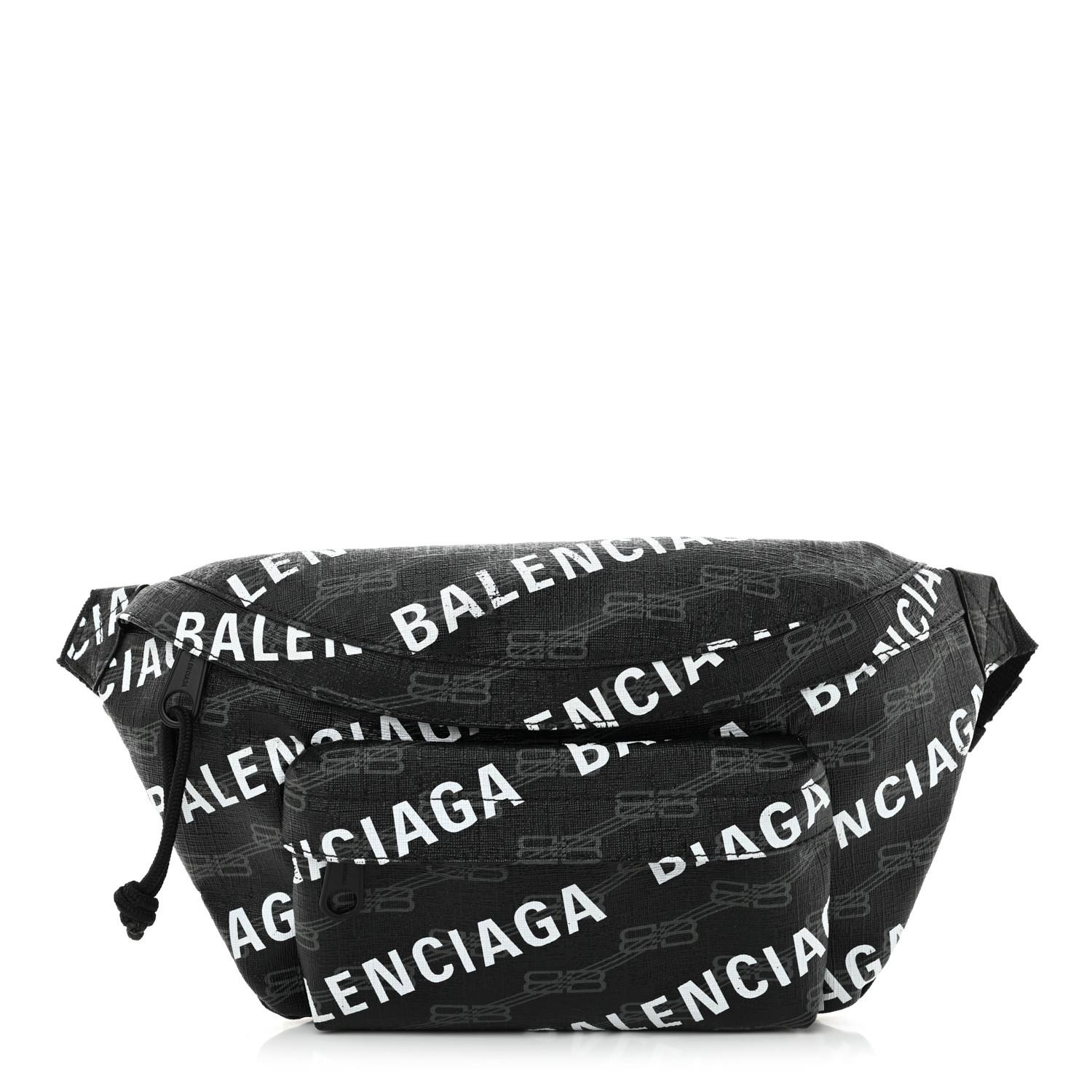 BALENCIAGA BBロゴバッグ BALENCIAGA Coated Canvas BB Monogram Allover Logo Medium