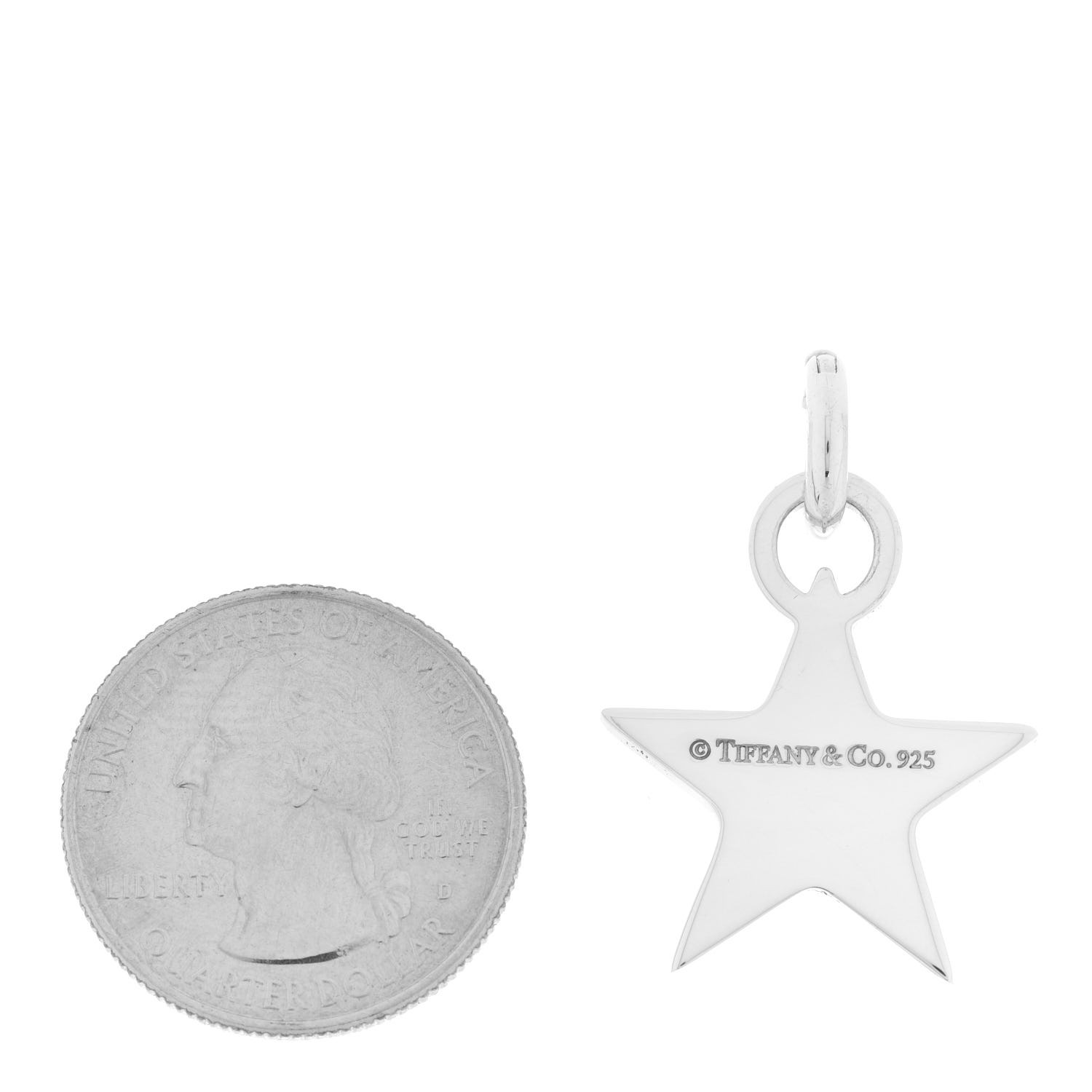 TIFFANY Sterling Silver Star Charm 949730 | FASHIONPHILE