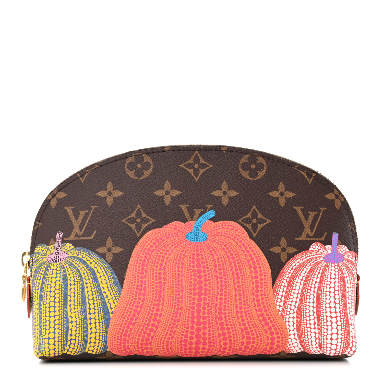 LOUIS VUITTON LV X YK Monogram Printed Kusama Pumpkin