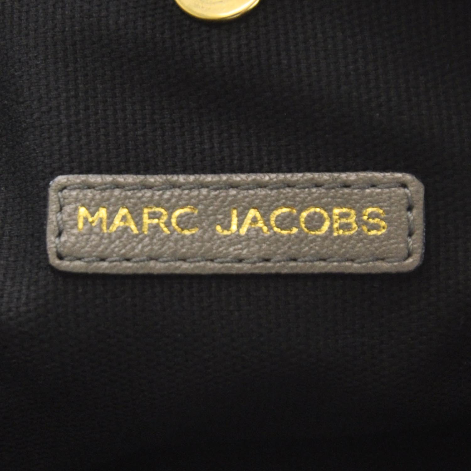 MARC JACOBS Leather iPad Case Shoulder Bag Grey 34529