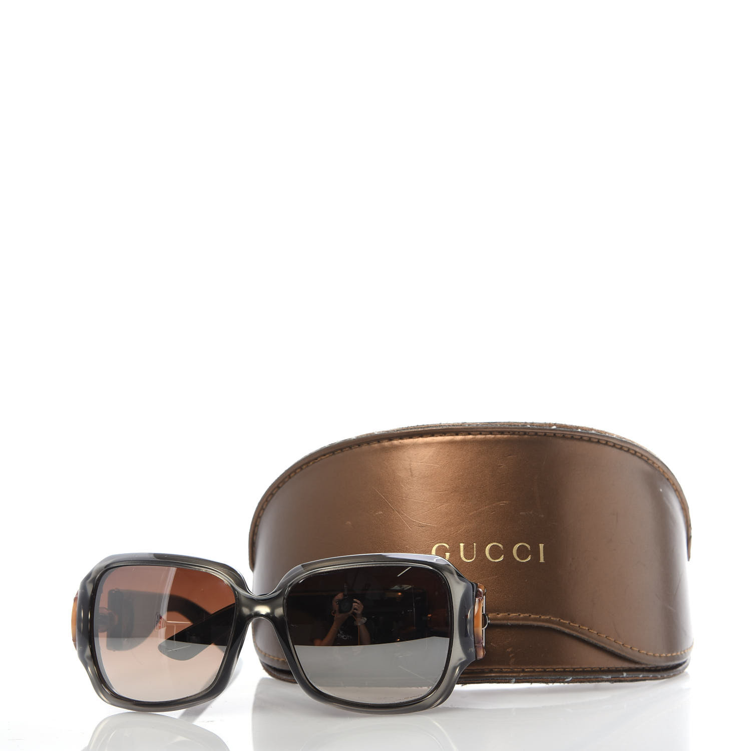 GUCCI Bamboo Horsebit Sunglasses GG2969/S Grey 710682