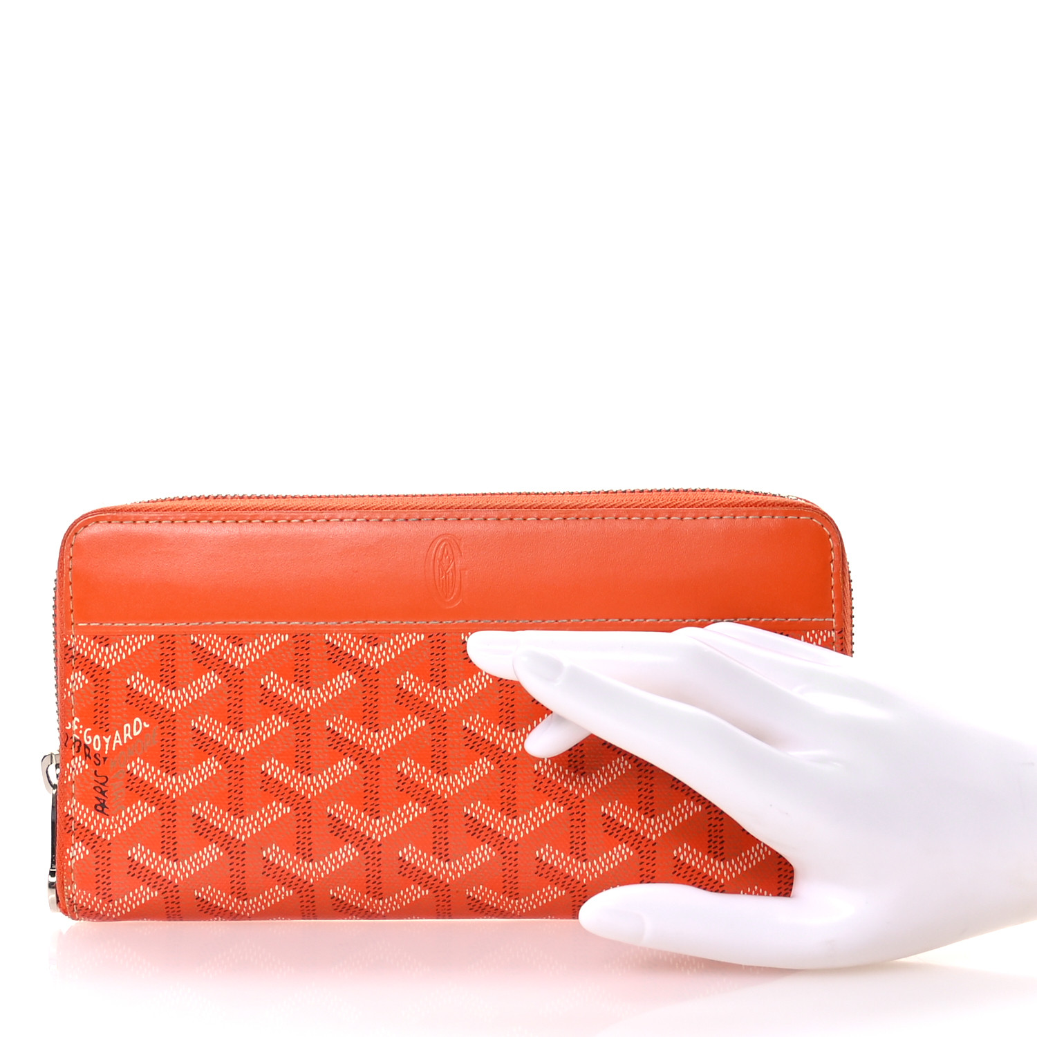 大人気★送料込♪【GOYARD】長財布 Matignon GM イエロー Wallet goyard-yellow-goyardine-canvas