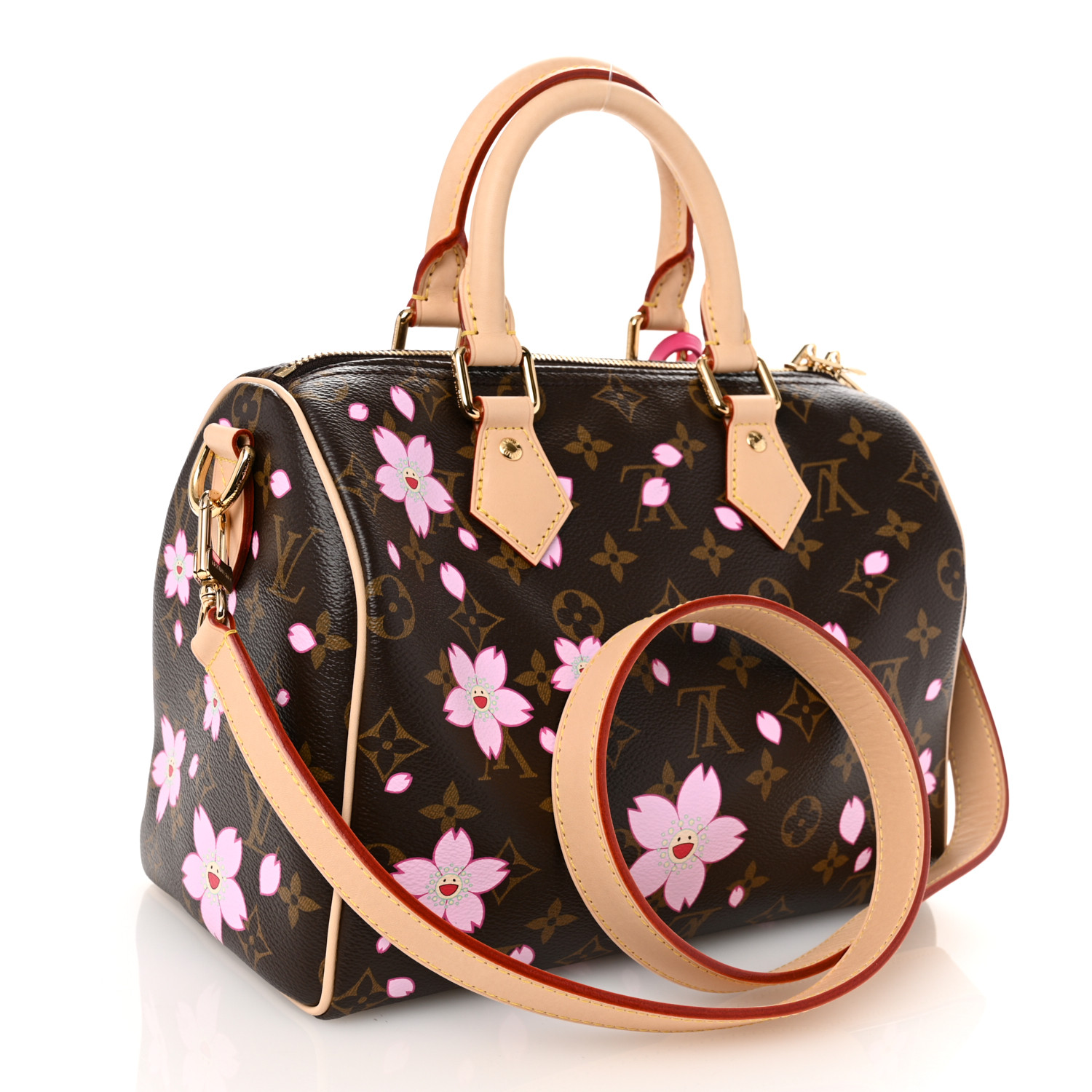 LOUIS VUITTON LV X TM Monogram Cherry Blossom Speedy
