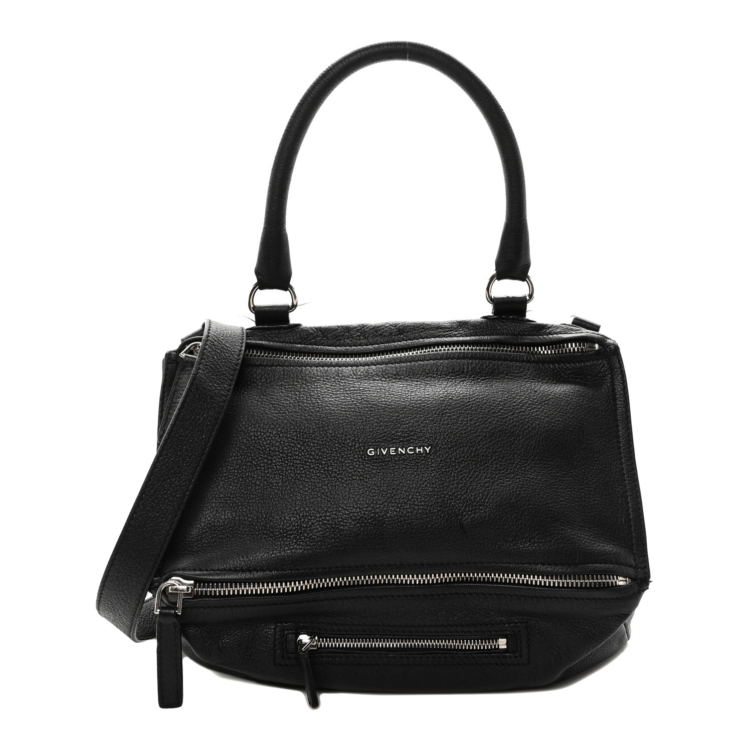 GIVENCHY Sugar Goatskin Medium Pandora Black 1652999