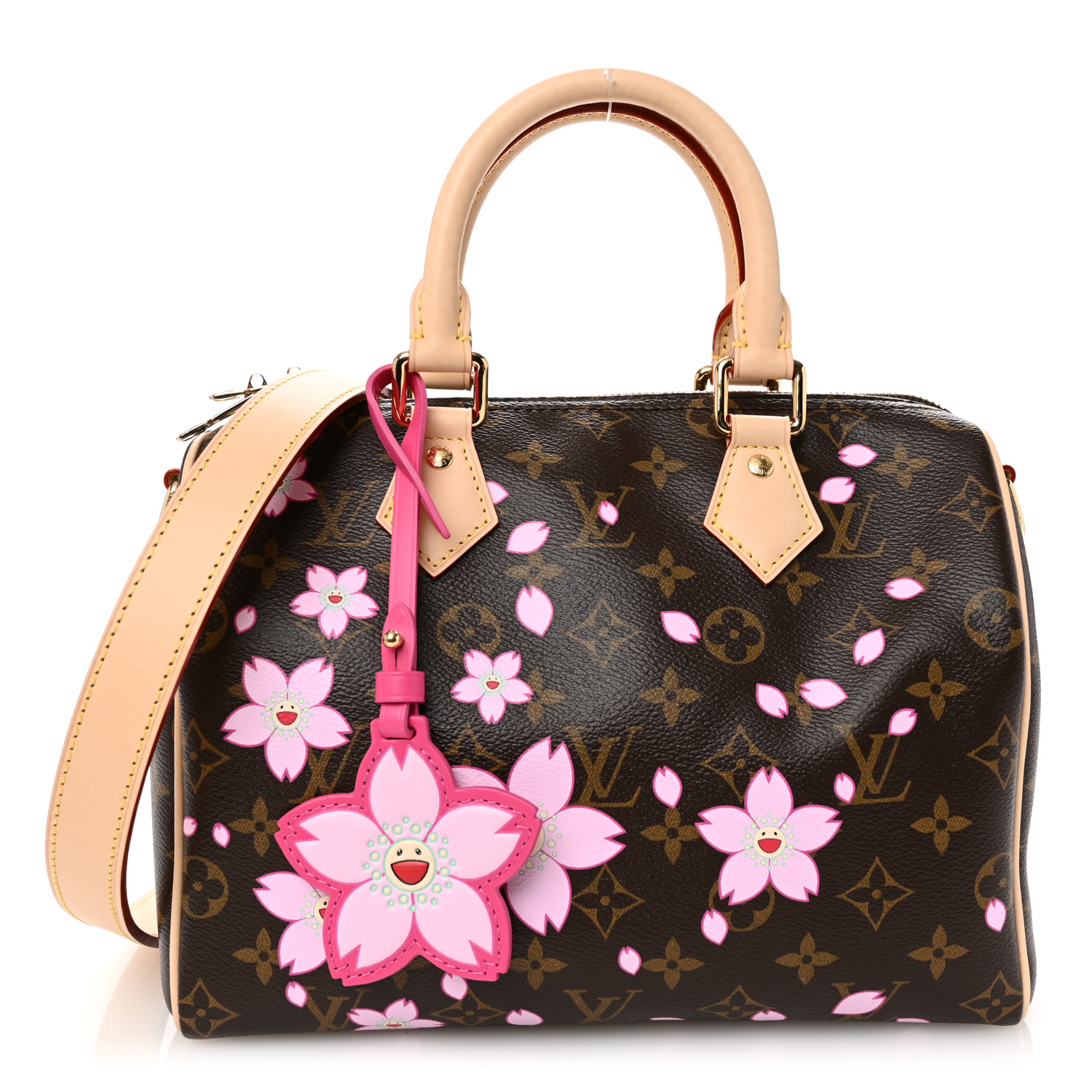 【春らしいサクラ♡】Louis Vuitton オンザゴー PM LOUIS VUITTON LV X TM Monogram Cherry Blossom Onthego PM