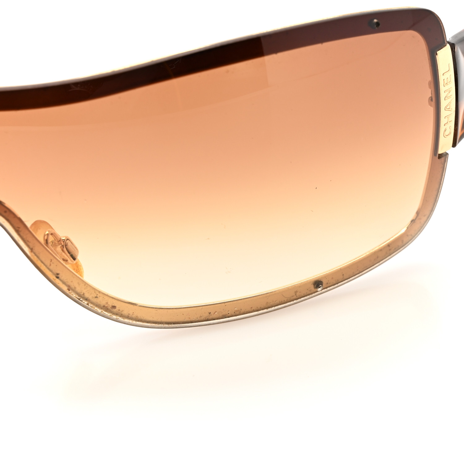 CHANEL サングラス トータスシェル Authentic CHANEL Sunglasses Tortoise Shell Denim CC Logos
