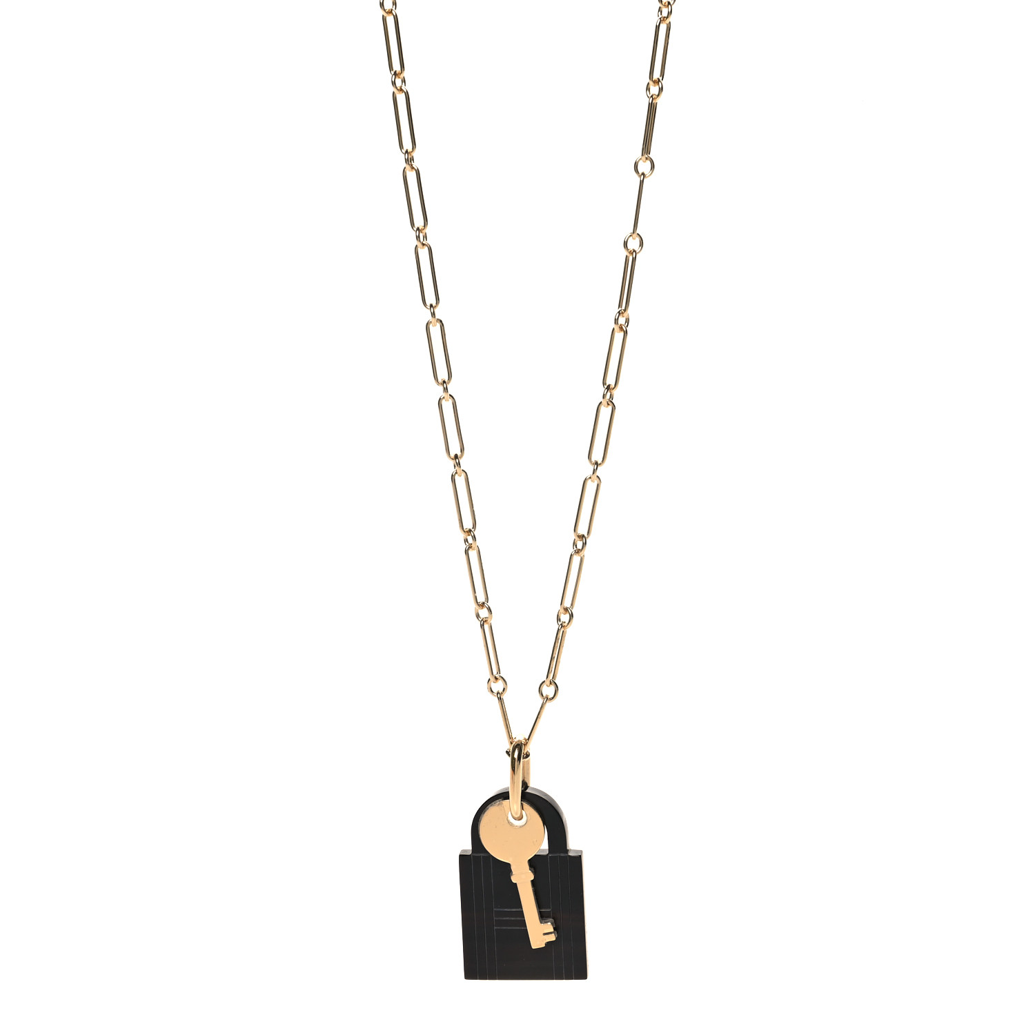 HERMES Padlock Necklace エルメス カデナ 南京錠 HERMES Padlock Necklace エルメス カデナ 南京錠