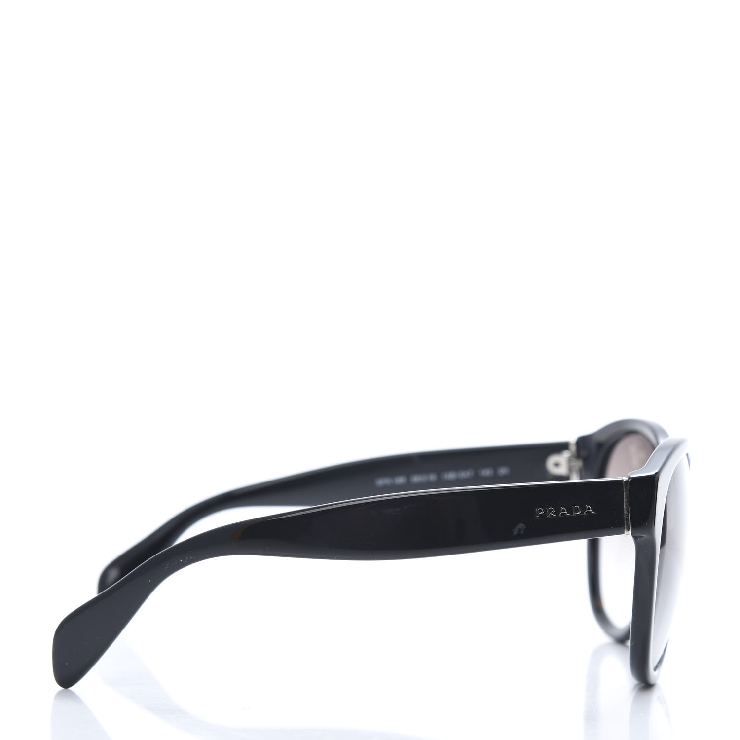 PRADA Sunglasses SPR 18R Black 661439 | FASHIONPHILE