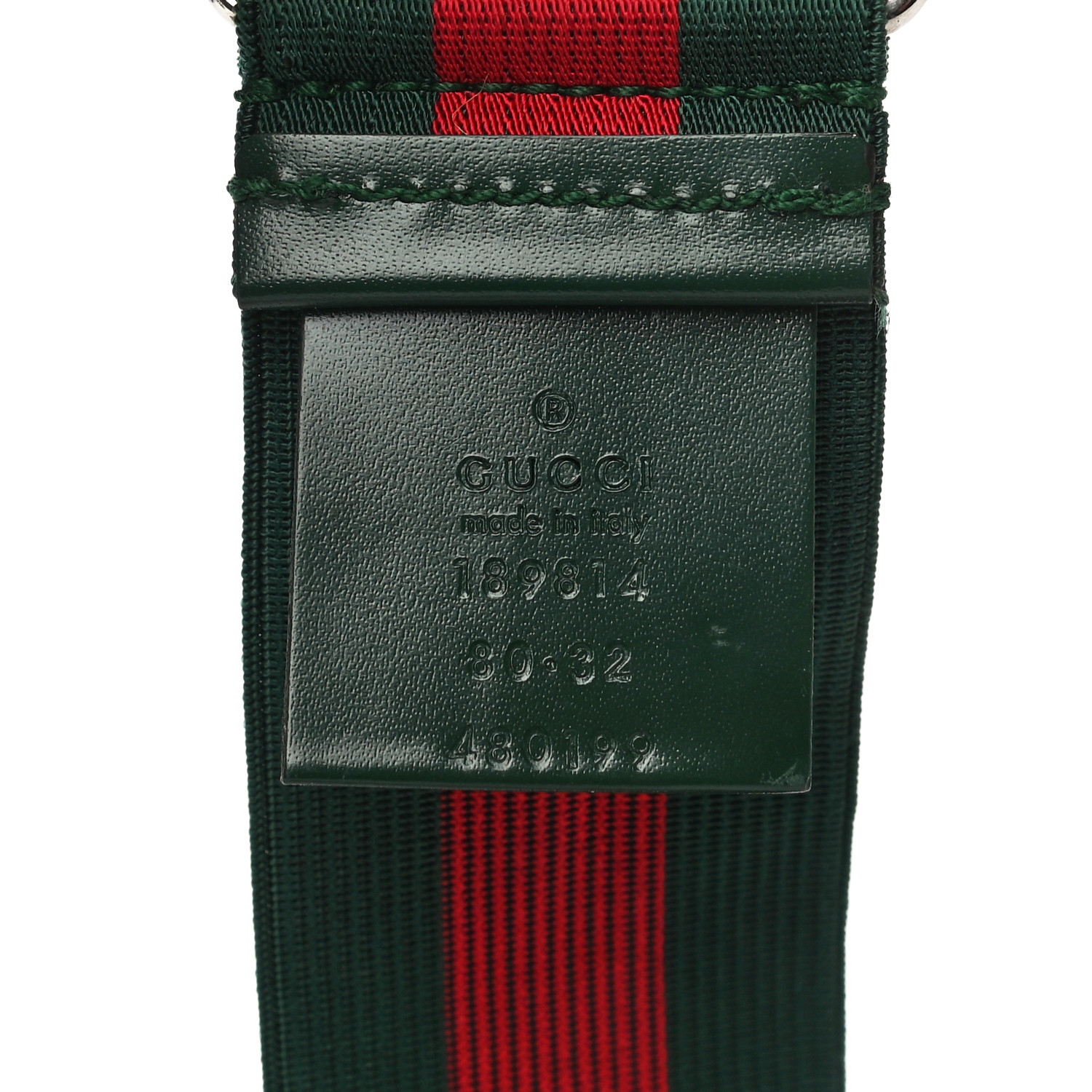 GUCCI(グッチ) ベルト 80/32 - 114984 黒 型押し加工/インター