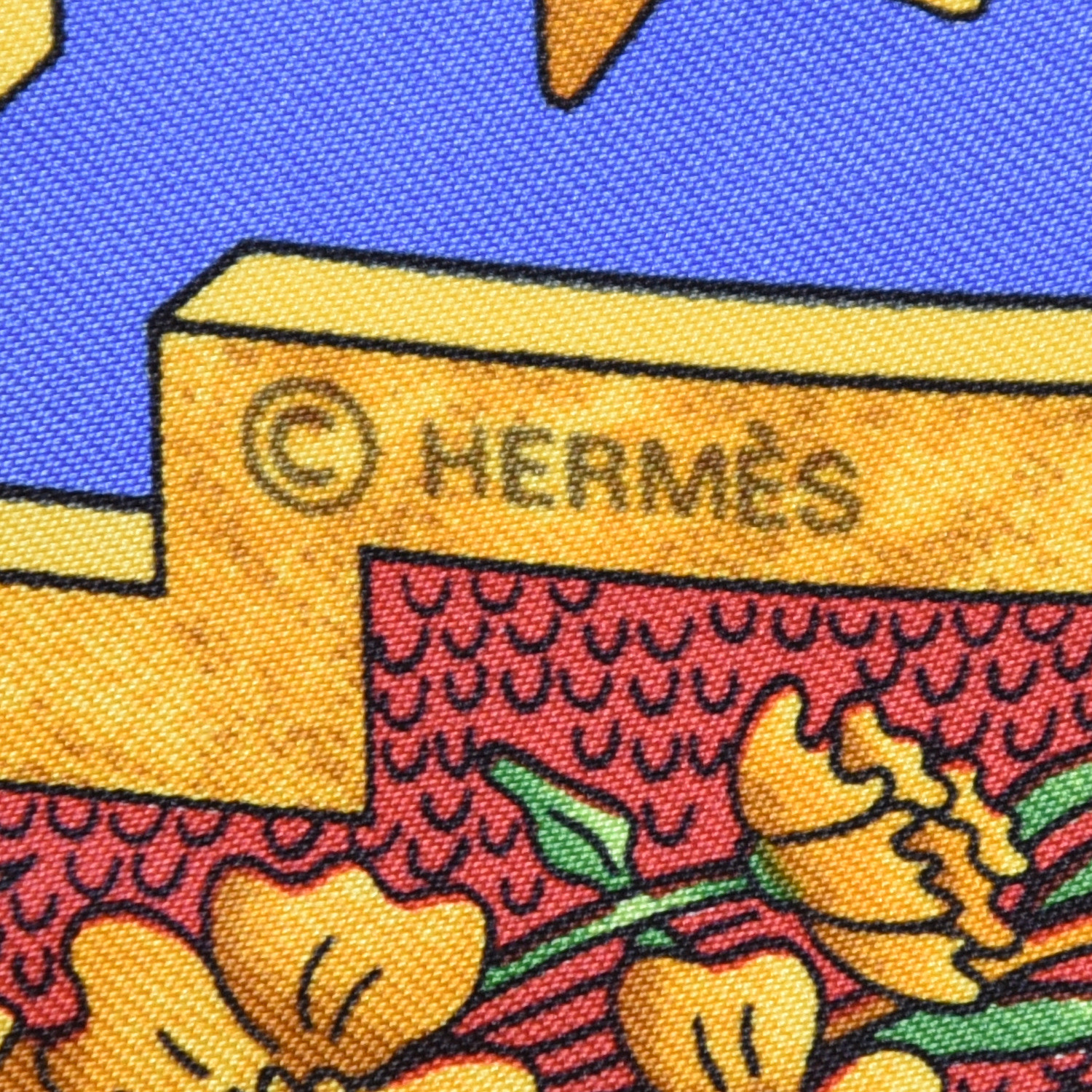 HERMES Silk Carpe Diem Scarf 90 392577 | FASHIONPHILE