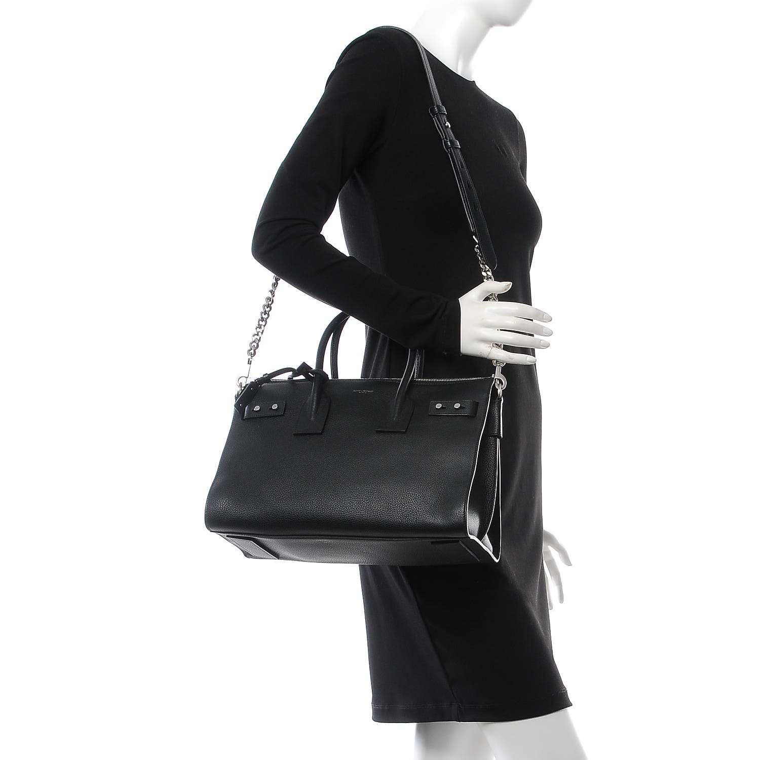 【SAINT LAURENT】SMALL SAC DE JOUR BAG Saint Laurent Sac de Jour Small