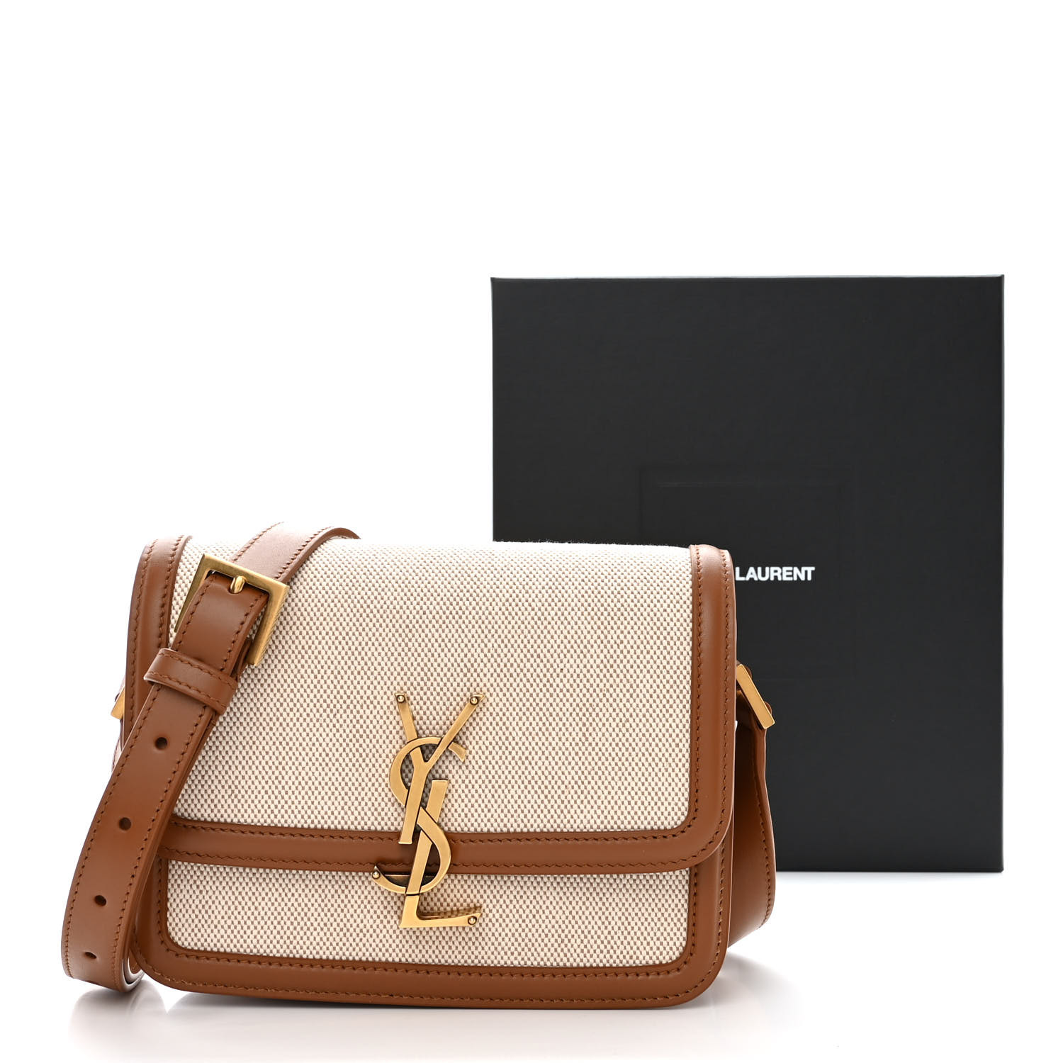 【SAINT LAURENT】Solferino Satchel Bag Saint Laurent Men's Solferino Medium Satchel Crossbody Bag