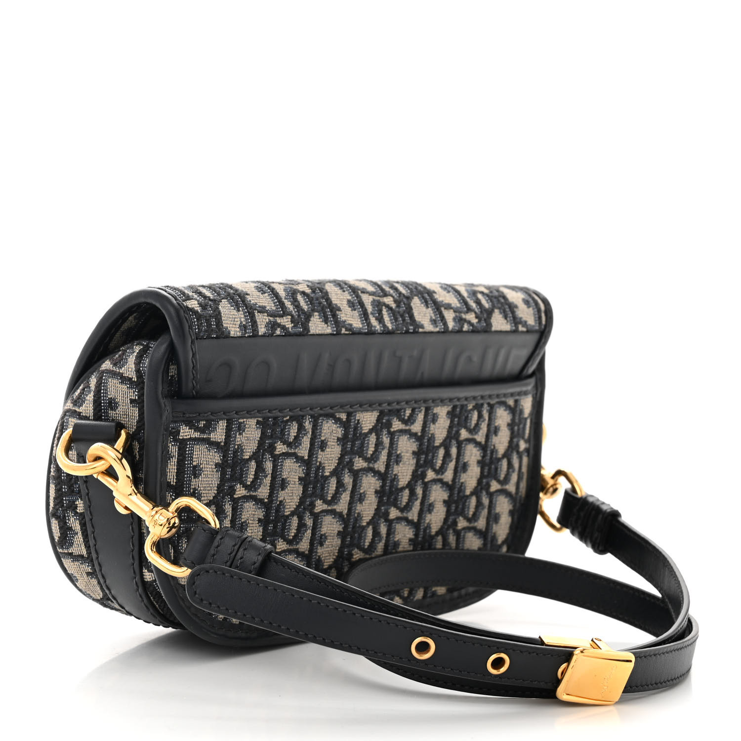 CHRISTIAN DIOR Oblique Bobby East West Bobby Bag Blue