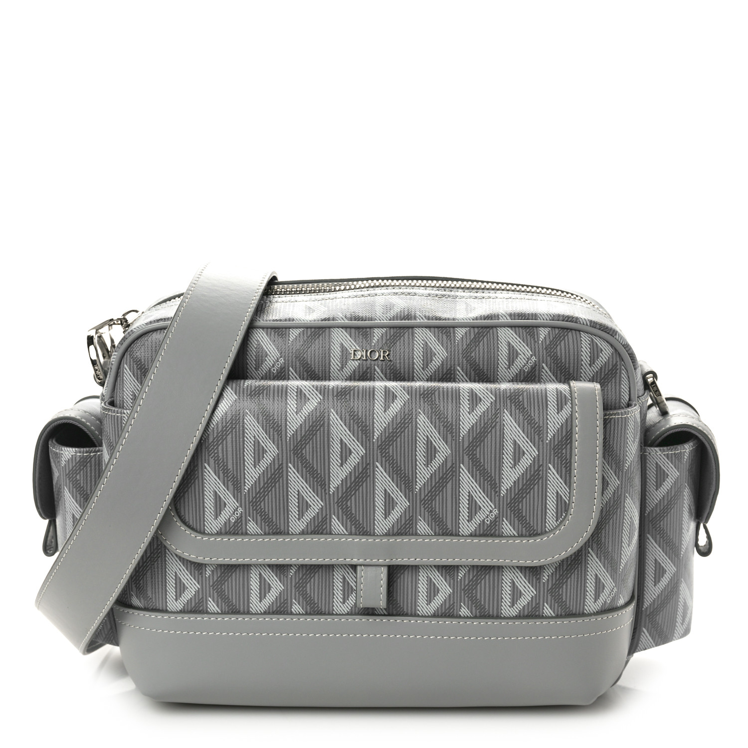 CHRISTIAN DIOR Coated Canvas CD Diamond Hit The Road
