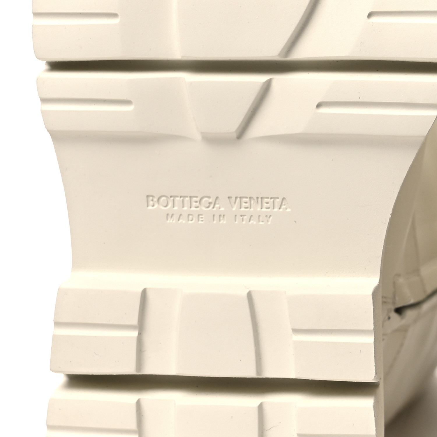 BOTTEGA VENETAラグブーツ36 BOTTEGA VENETA Calfskin The Lug High Boots 36 Sea Salt