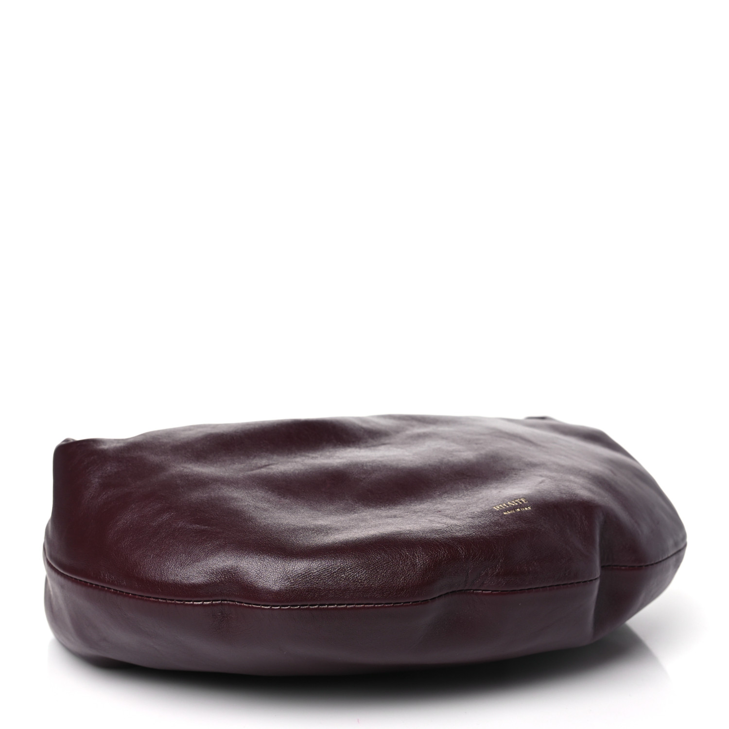 KHAITE Calfskin Medium Olivia Hobo Burgundy 1539652