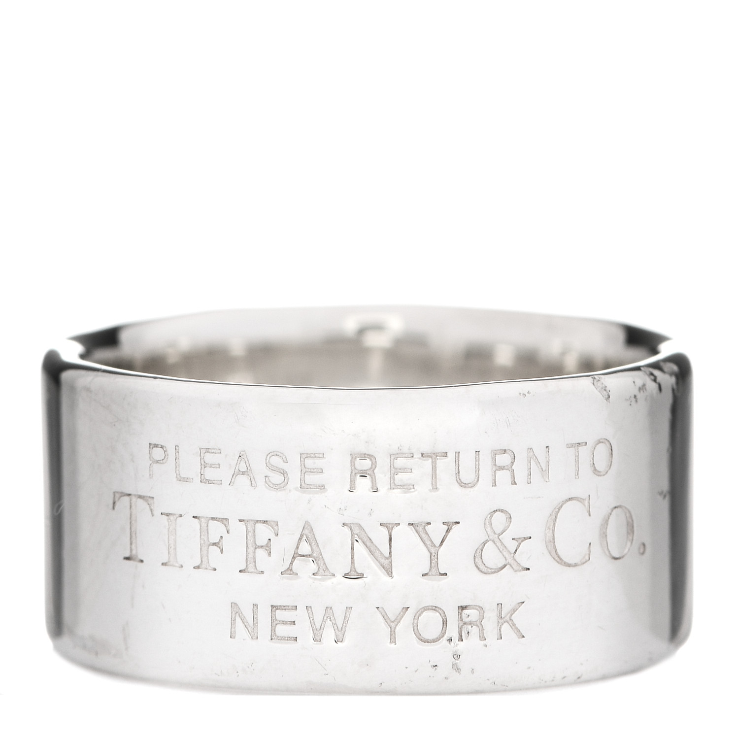 【ユーズド品】TIFFANY　Silver Stacking Ring　＊591 Tiffany&Co. Sugar Stack Rose Quartz Silver Ring SV925 US6