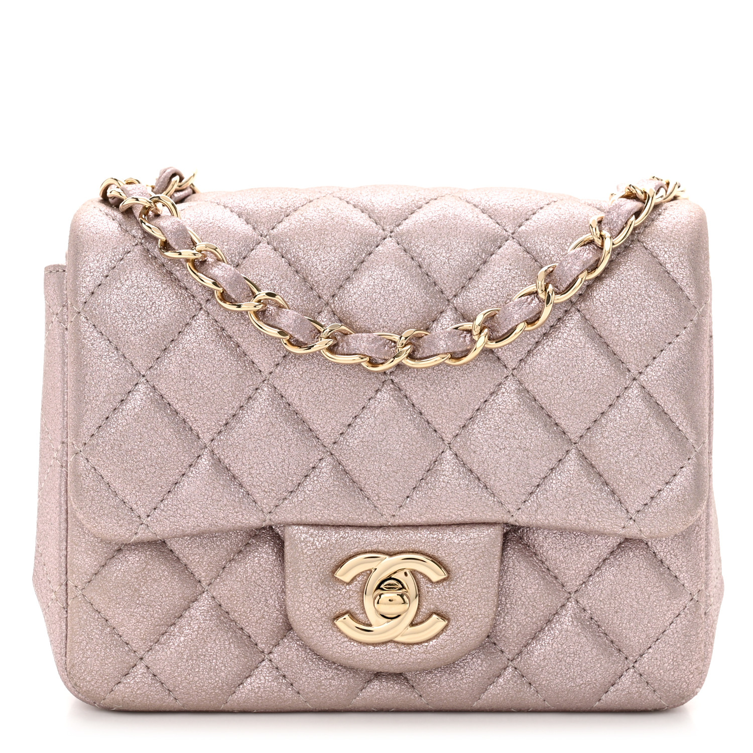 ★emis★FUR SQUARE FLAP BAG★ EMIS FUR SQUARE FLAP BAG