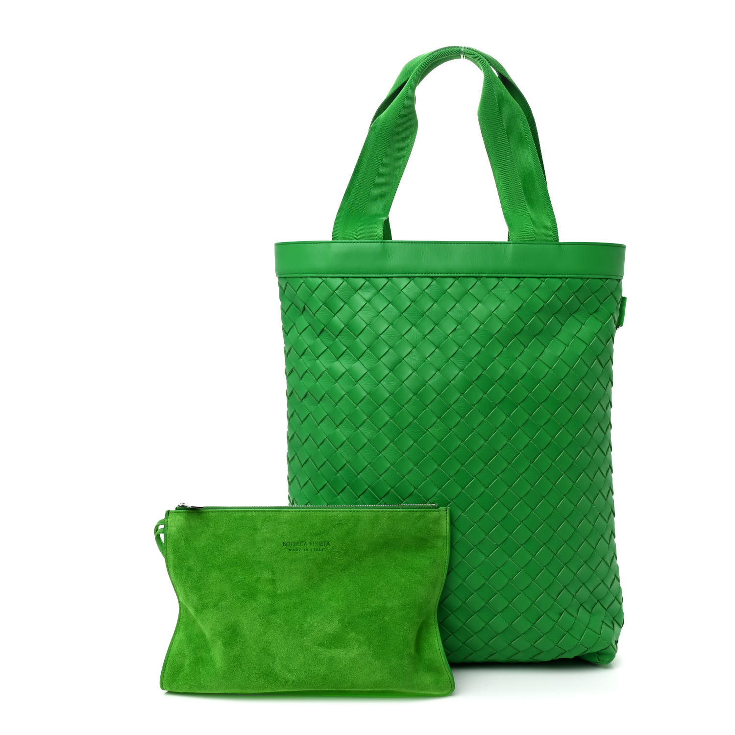 【関税&送料込】Bottega Veneta Intrecciato Hidrology Documen BOTTEGA VENETA Nappa Intrecciato Hydrology Tote Parakeet