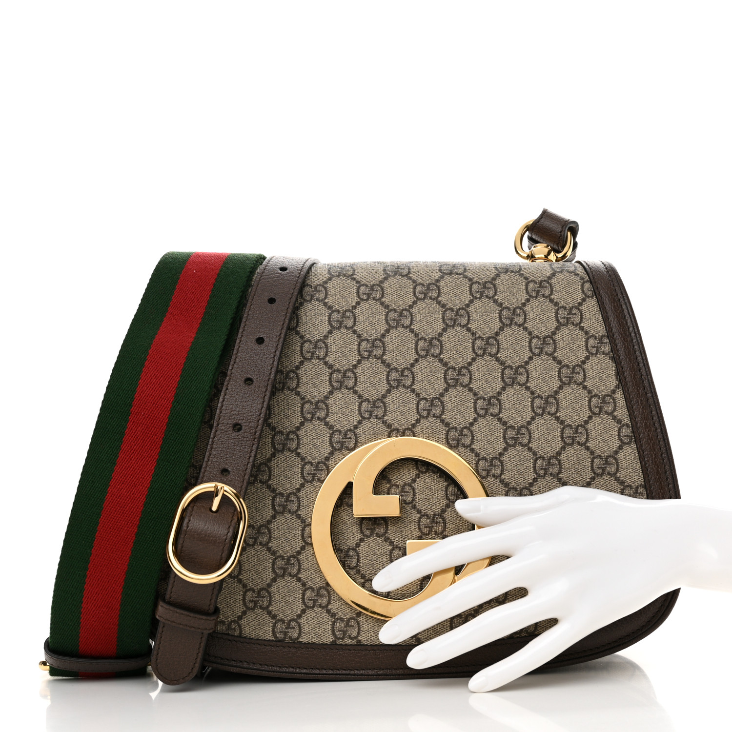 【GUCCI】 Gg Supreme Fabric Gucci Blondie Wallet GUCCI GG Supreme Monogram Textured Dollar Calfskin Blondie