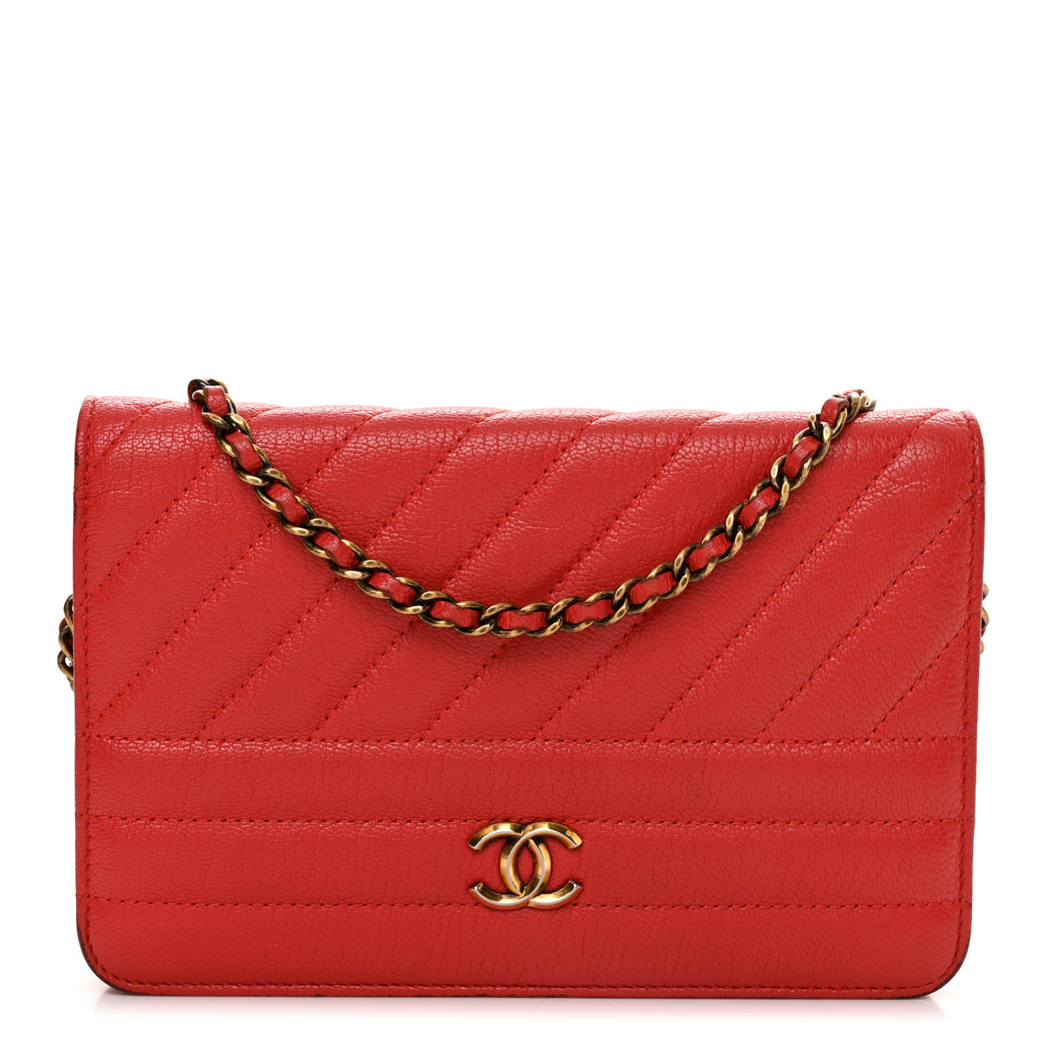 【CHANEL】Chanel WOC（Patent Goatskin）【ランク:A】 f3fb973ee1ab8ca4d6fbbd50cb47d9