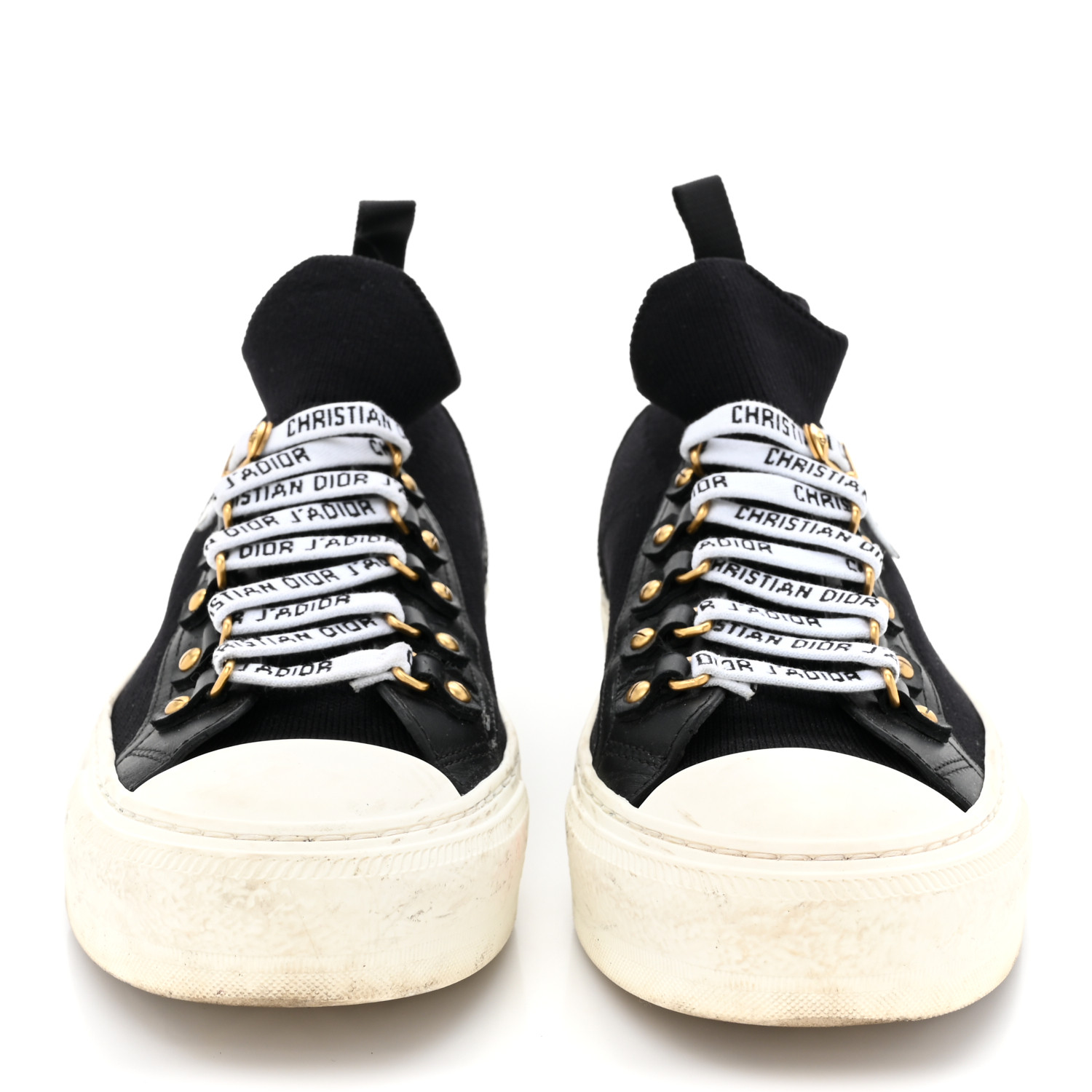 namokanseinposa　ディオール CHRISTIAN DIOR Technical Knit Calfskin Womens Walk'N'Dior