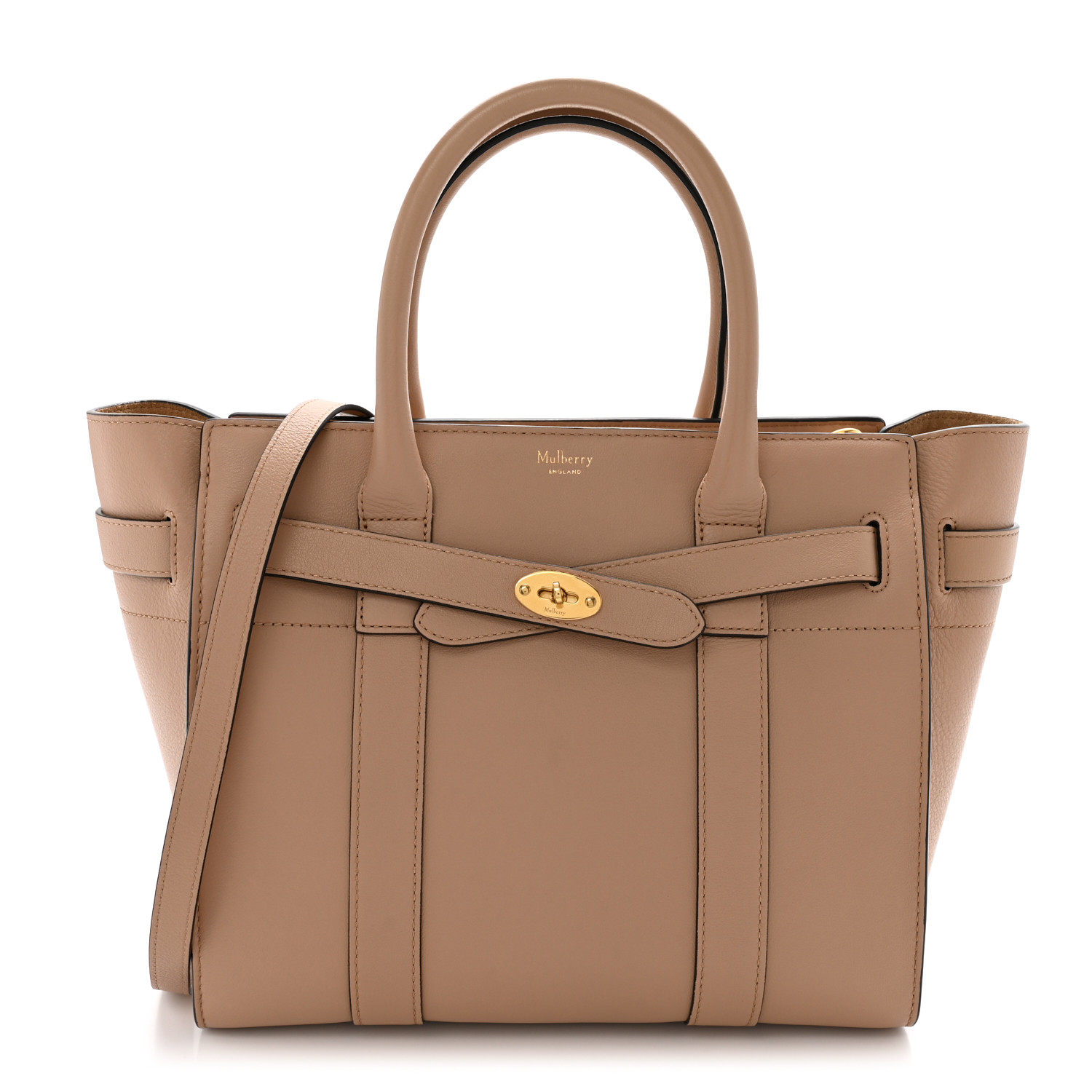 Mulberryバッグ MULBERRY Small Classic Silky Calfskin Small Zipped Bayswater