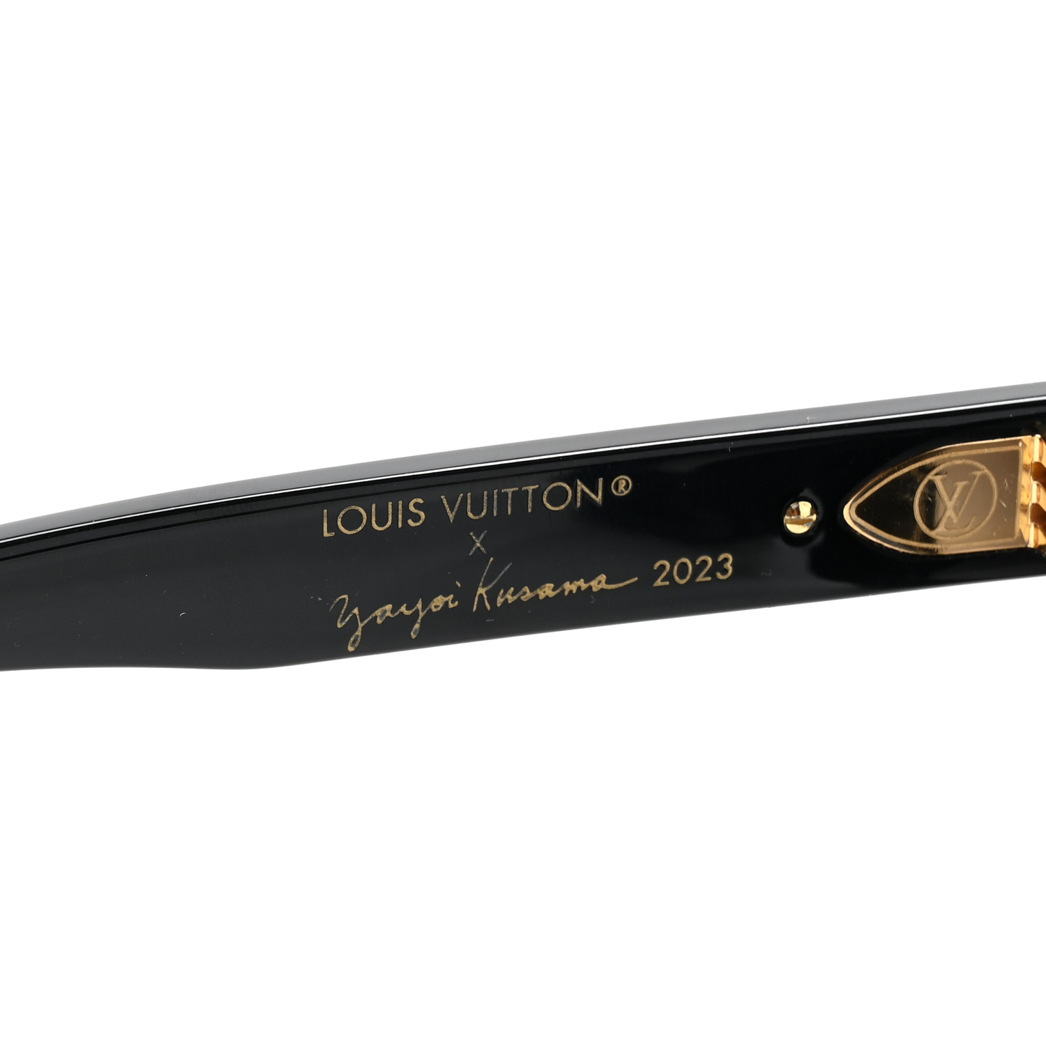 LOUIS VUITTON LV X YK Acetate Painted Dots Sunglasses Z1903E
