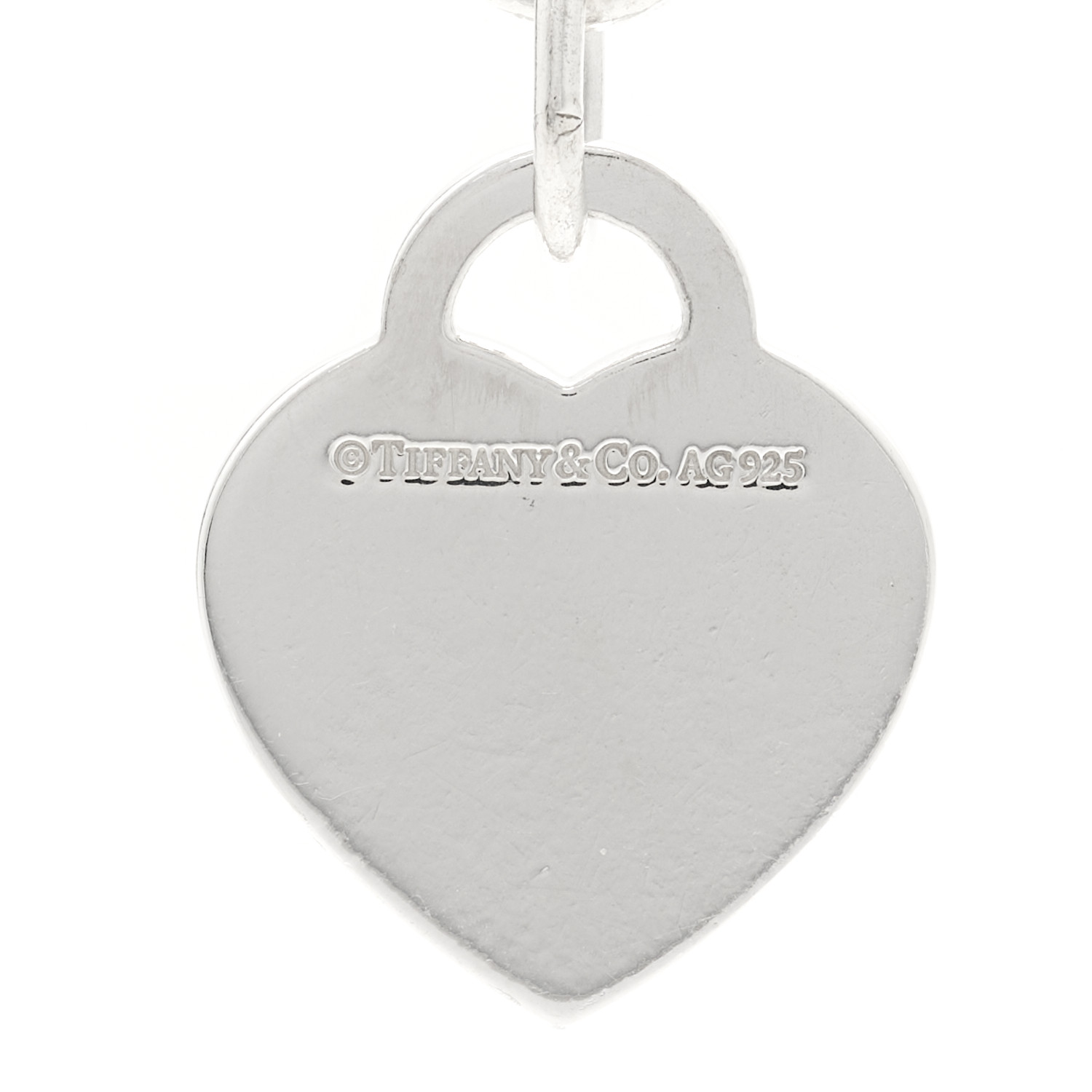 TIFFANY Sterling Silver Return to Tiffany Heart Tag Toggle